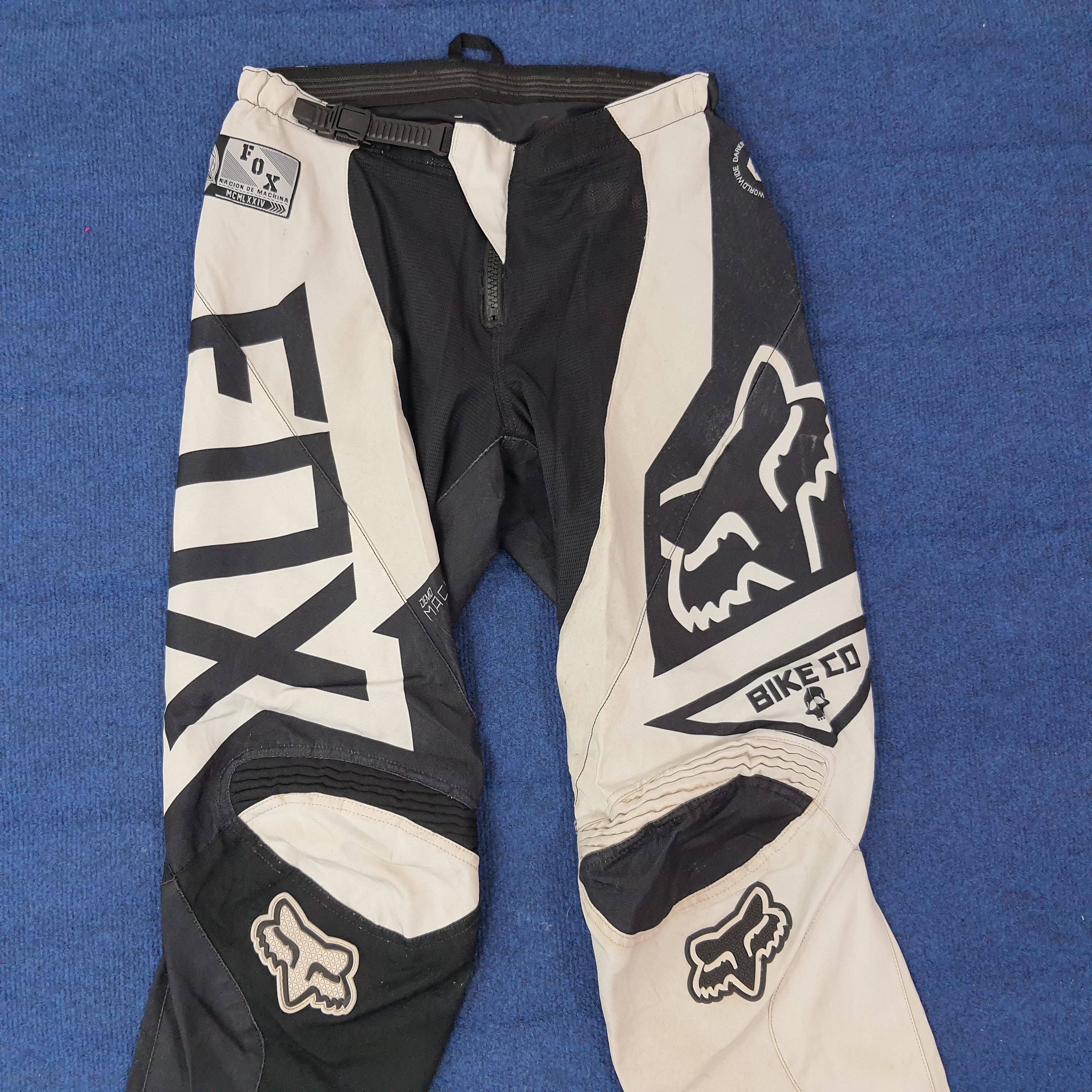 Fox Racing Vintage Fox Racing Motocross Suit Pants C258N19 Size US 29 - 2 Thumbnail