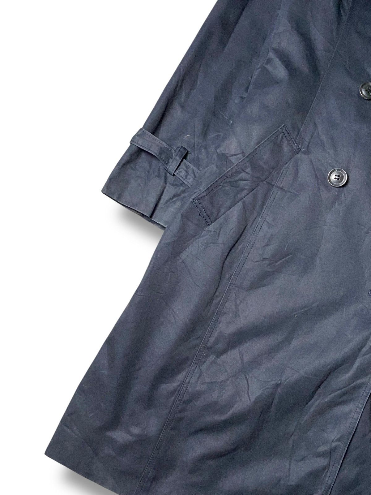 Japanese Brand Natural Beauty Basic Double Breasted Trench Coat (163) Size M / US 6-8 / IT 42-44 - 5 Thumbnail