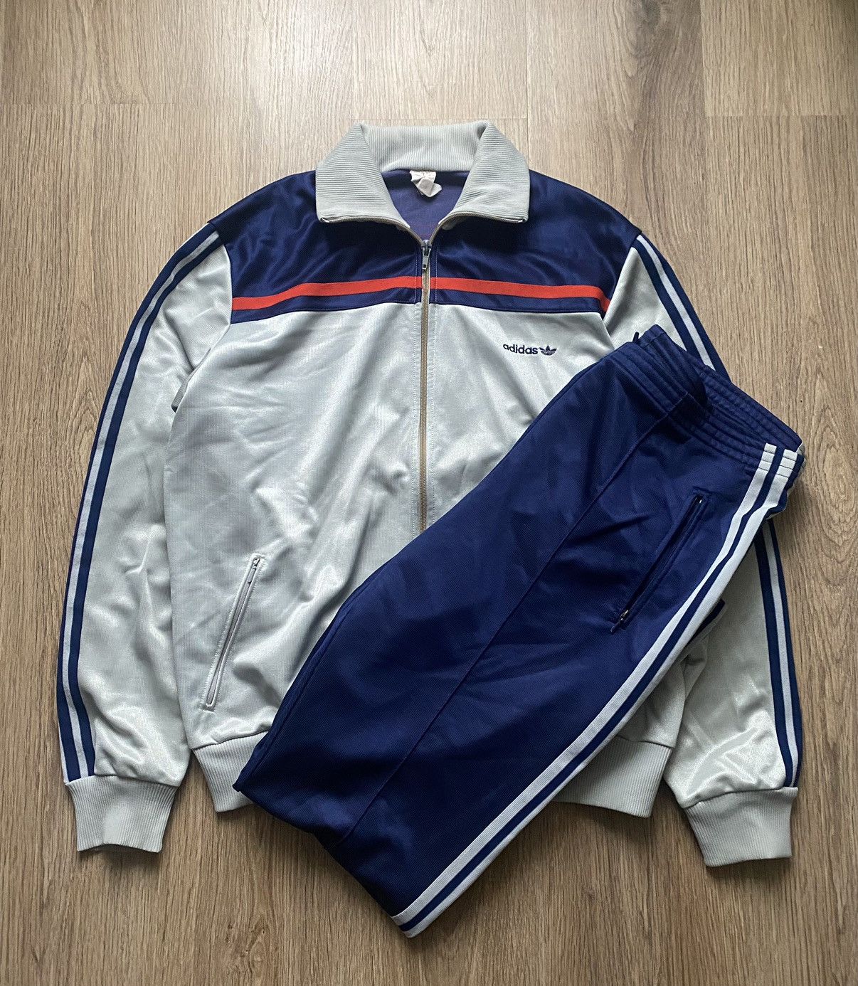 Adidas originals 70s vintage track suit Made in West German