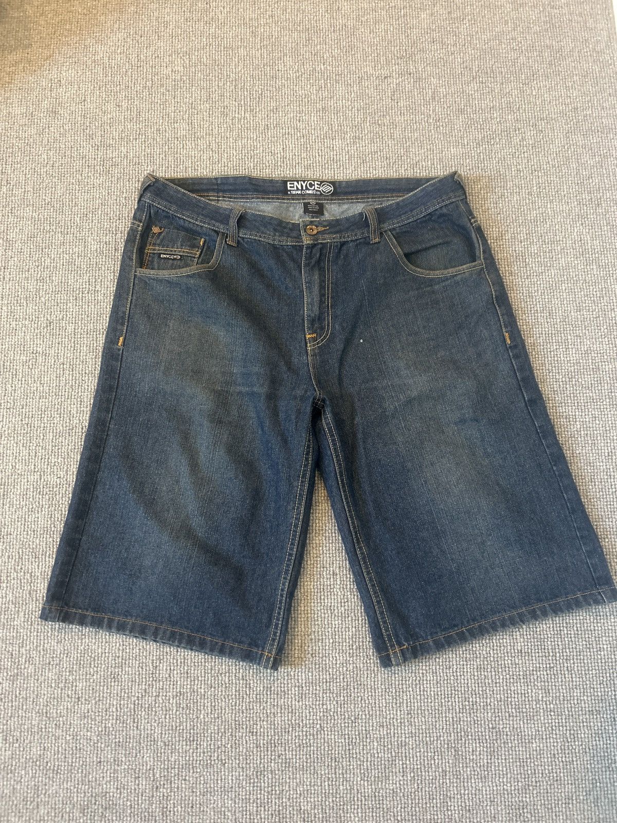 Affliction ENYCE by DIDDY blue wash jorts Size US 38 / EU 54 - 2 Thumbnail