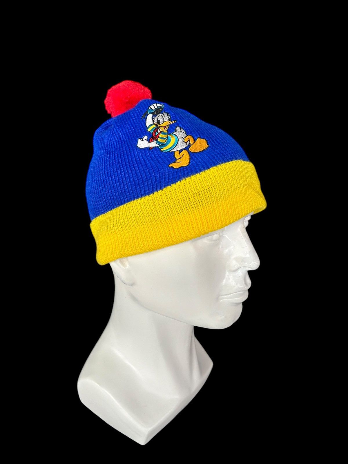 Japanese Brand × Kapital × Vintage Made in Japan Vintage Donald Duck Tokyo Disney Beanie Rare 🎌 Size ONE SIZE - 3 Thumbnail