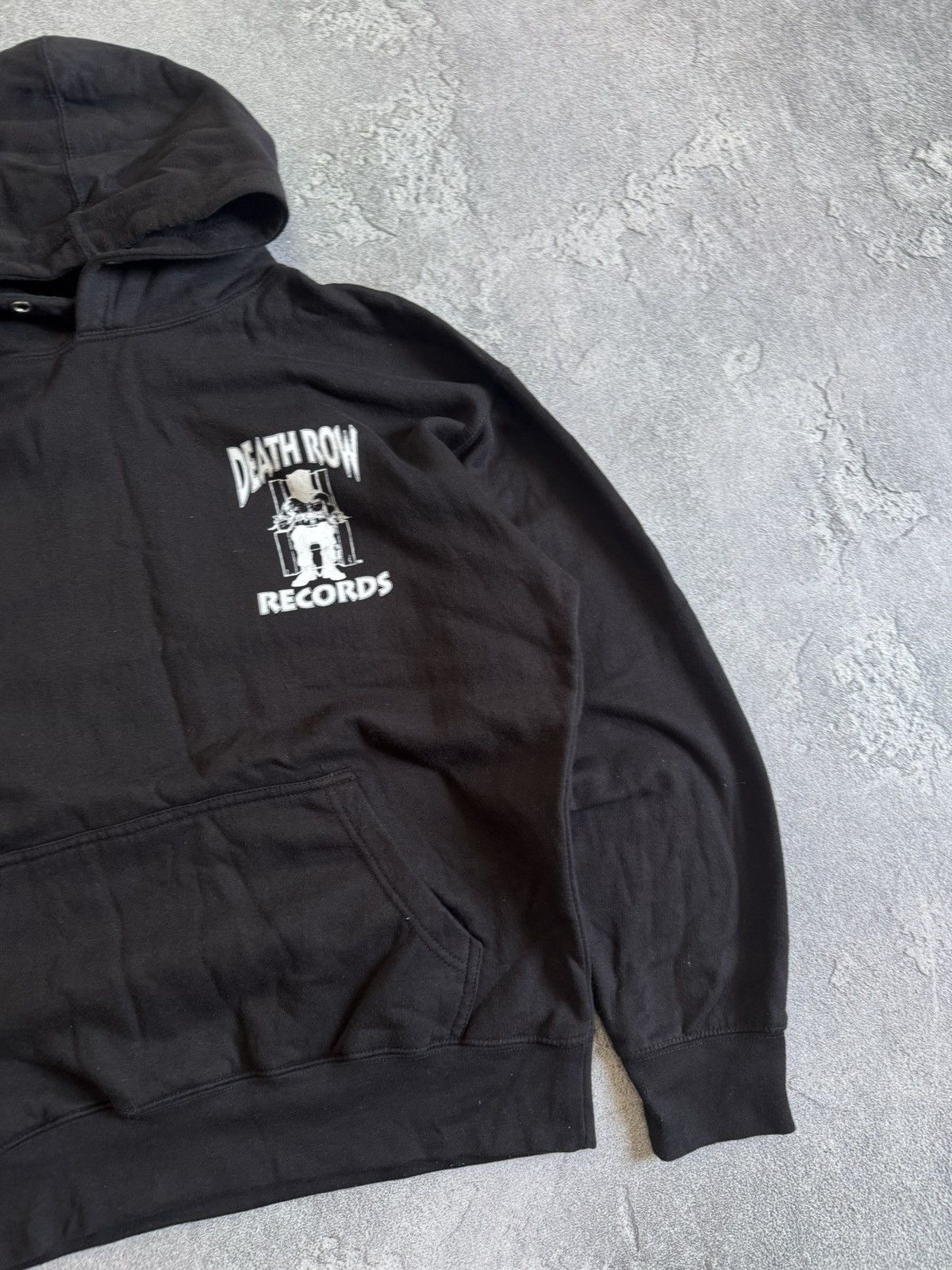 Death Row Records × Vintage Death Row Records big logo hoodie jumper sweatshirt hooded Size US M / EU 48-50 / 2 - 12 Thumbnail