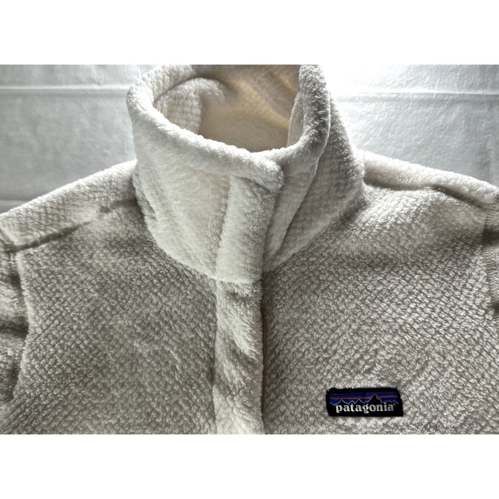Patagonia Patagonia Synchilla Snap-T Fleece Pullover Jacket Womens Small White Fall 2017 Size S / US 4 / IT 40 - 4 Thumbnail