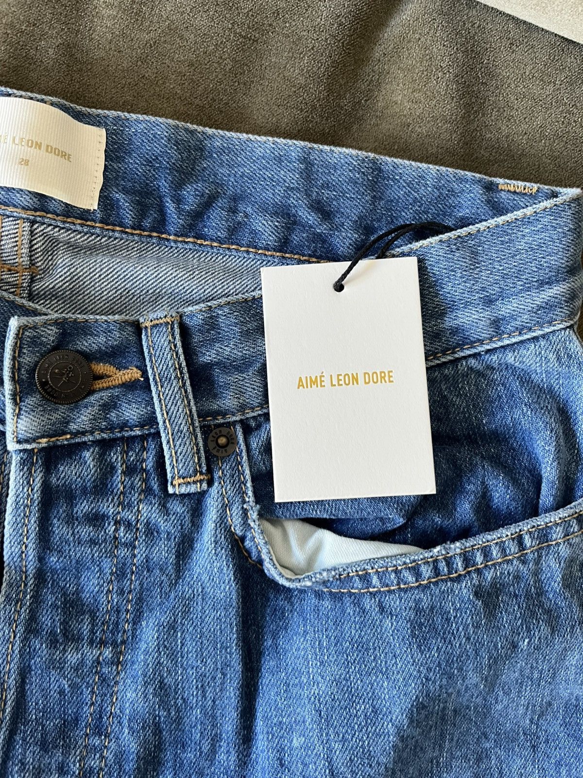 Aime Leon Dore Japanese Selvedge 5-Pocket Denim Size US 28 / EU 44 - 2 Thumbnail