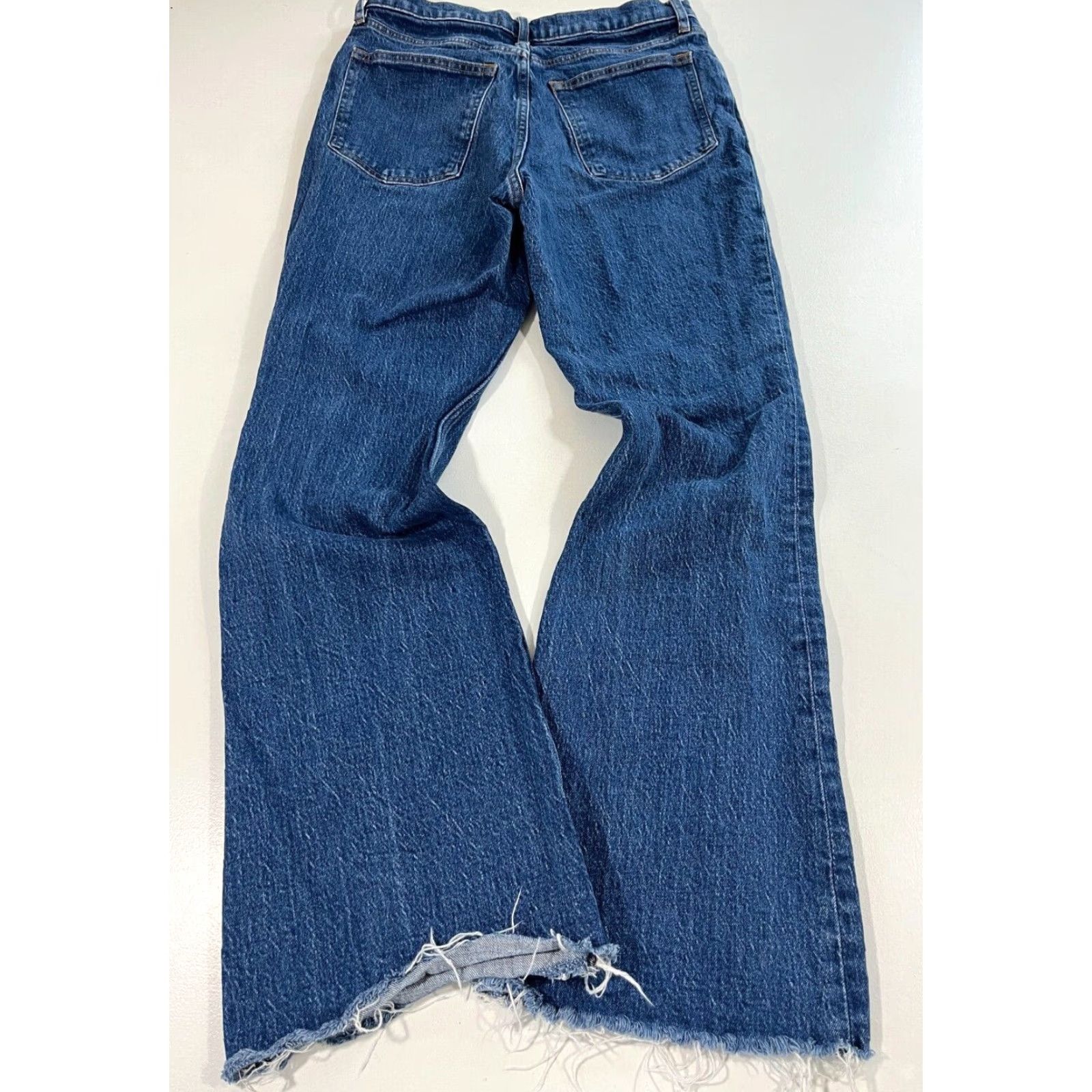 Abercrombie & Fitch Abercrombie & Fitch Womens The Vintage Flare High Rise Jeans Sz 30/10R Jeans Blue 90s Womens Size 30" / US 8 / IT 44 - 4 Thumbnail