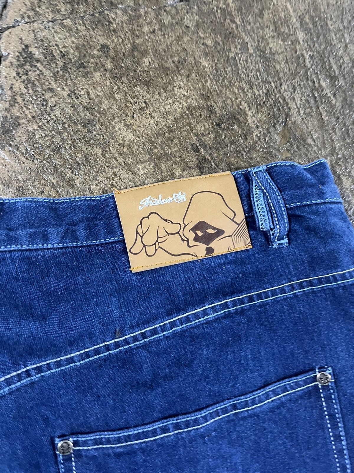 JNCO Crazy Y2K Shadow Boy Baggy Jorts Carpenter Skater Shorts Size US 38 / EU 54 - 8 Thumbnail