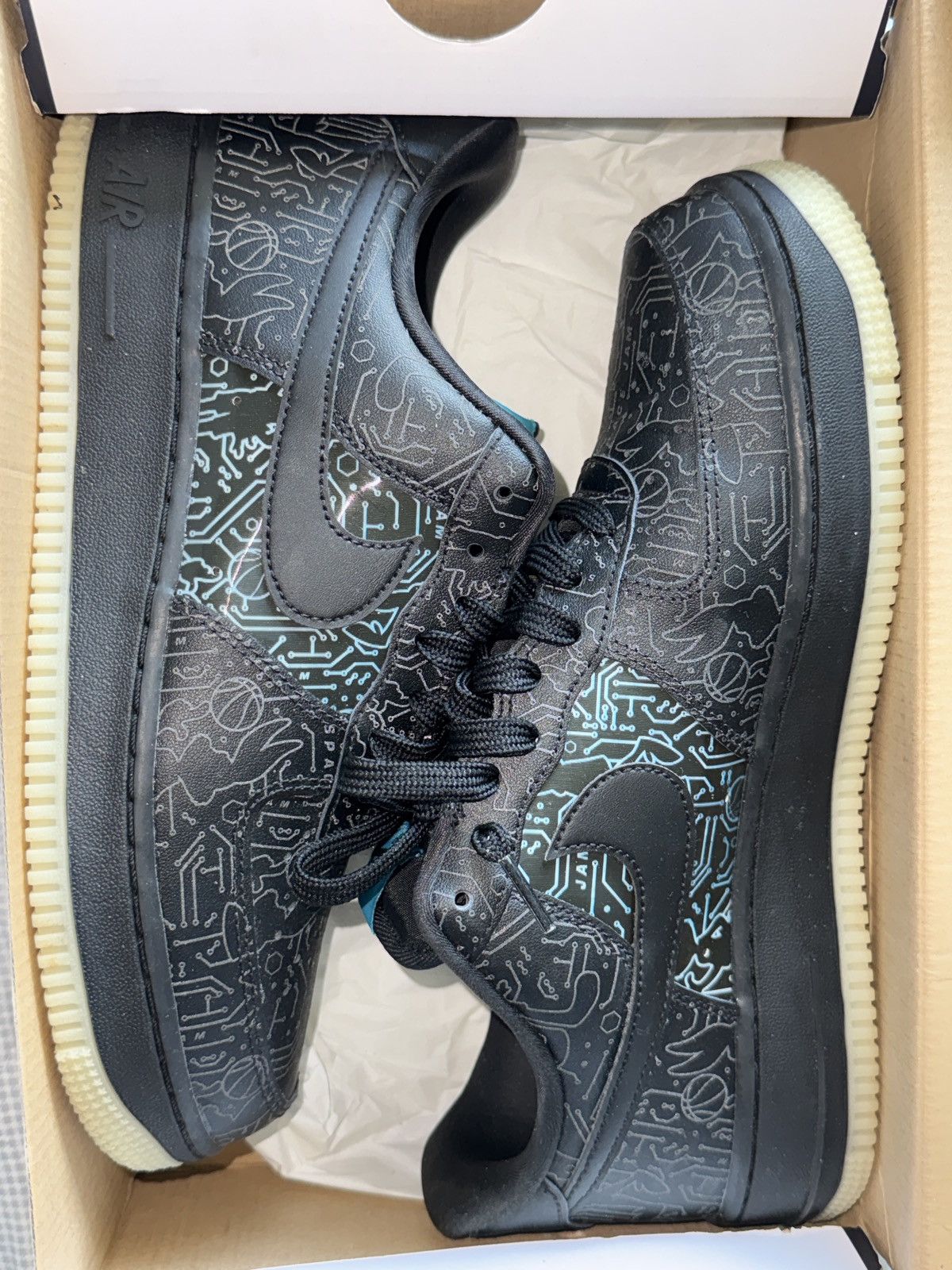 Nike Nike Air Force 1 Low ‘ Computer Chip Space Jam ’ Size US 8.5 / EU 41-42 - 1 Thumbnail
