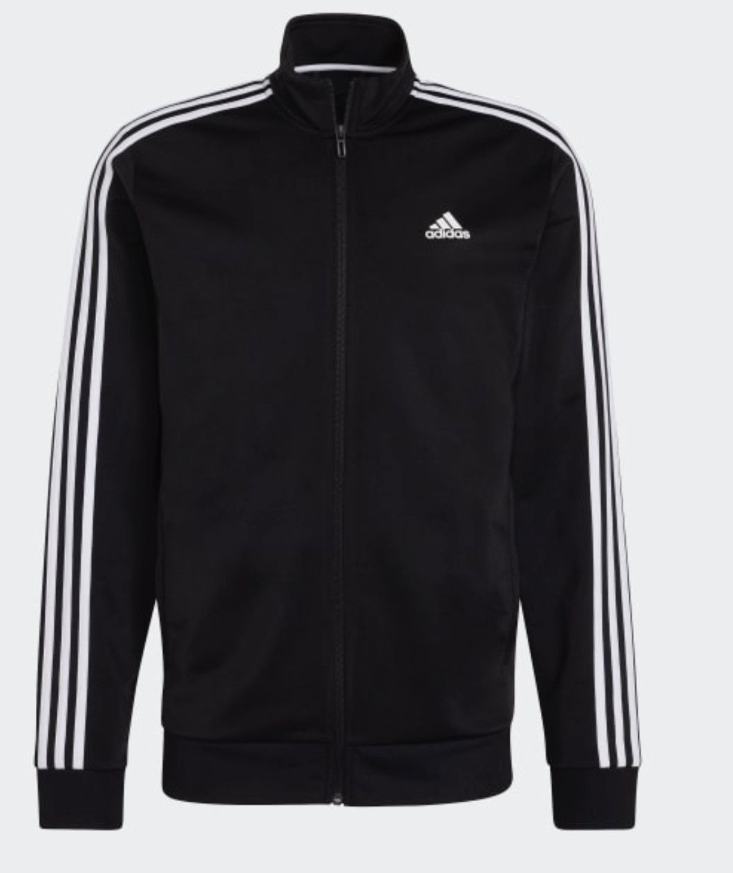 Adidas Adidas Essentials Warm Ups 3 Stripes Track Jacket NEW Size US L / EU 52-54 / 3 - 3 Thumbnail