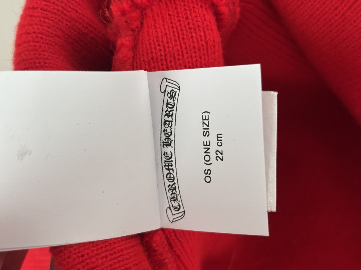Chrome Hearts Chrome Hearts Red Watch Cap Beanie Size ONE SIZE - 6 Thumbnail