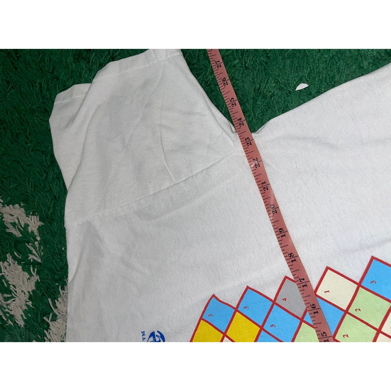Jerzees Vintage Link Five Shirt Angel Leaf Game White Tee 90s XL Size US XL / EU 56 / 4 - 7 Thumbnail
