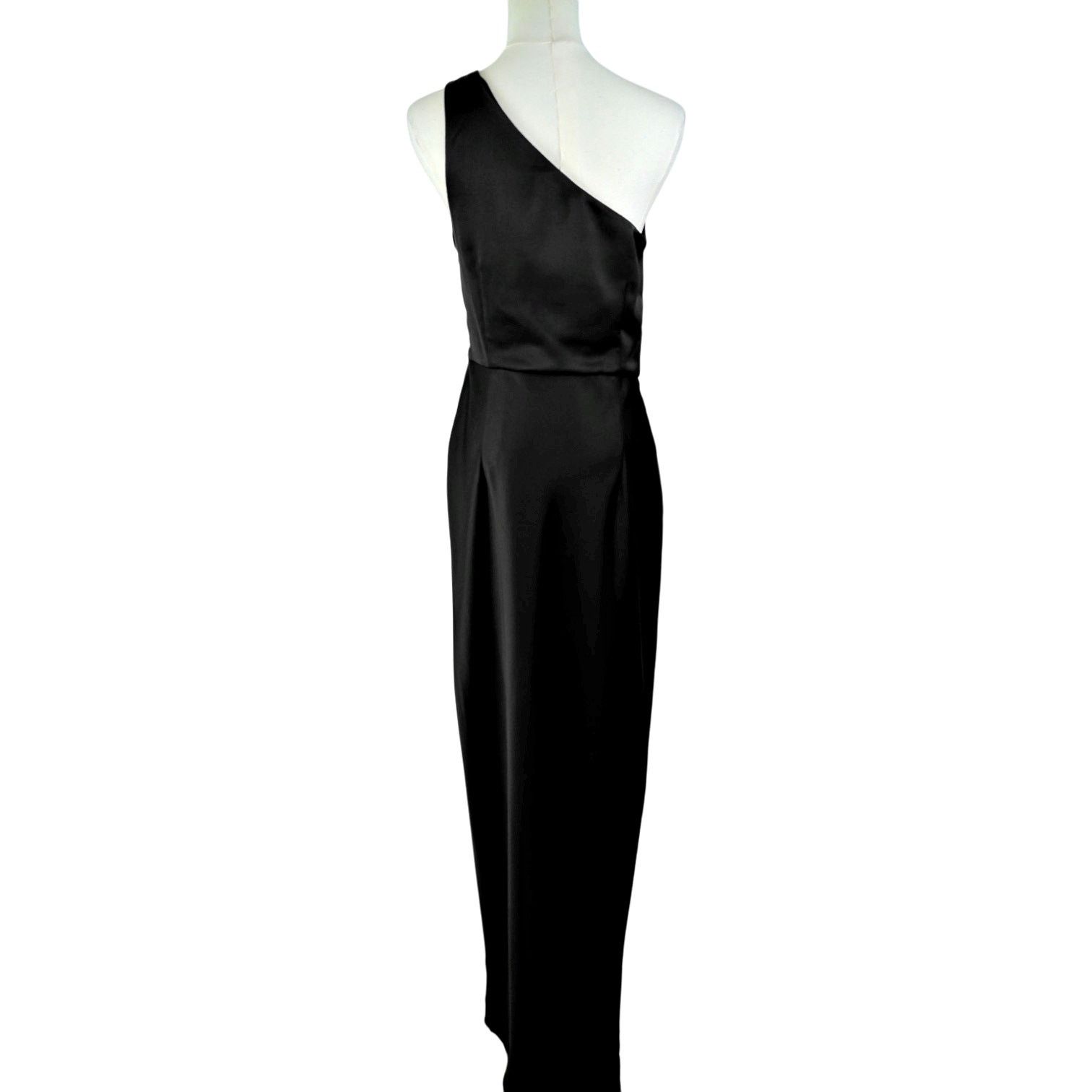 Anthropologie Bhldn Hallie One-shoulder Stretch Crepe Maxi Gown Size M / US 6-8 / IT 42-44 - 5 Thumbnail