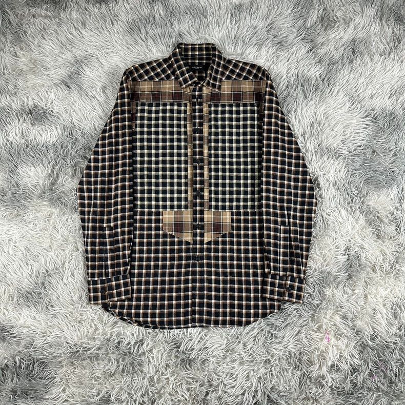 Givenchy Givenchy Checked shirt size 37 special Size US XL / EU 56 / 4 - 1 Thumbnail
