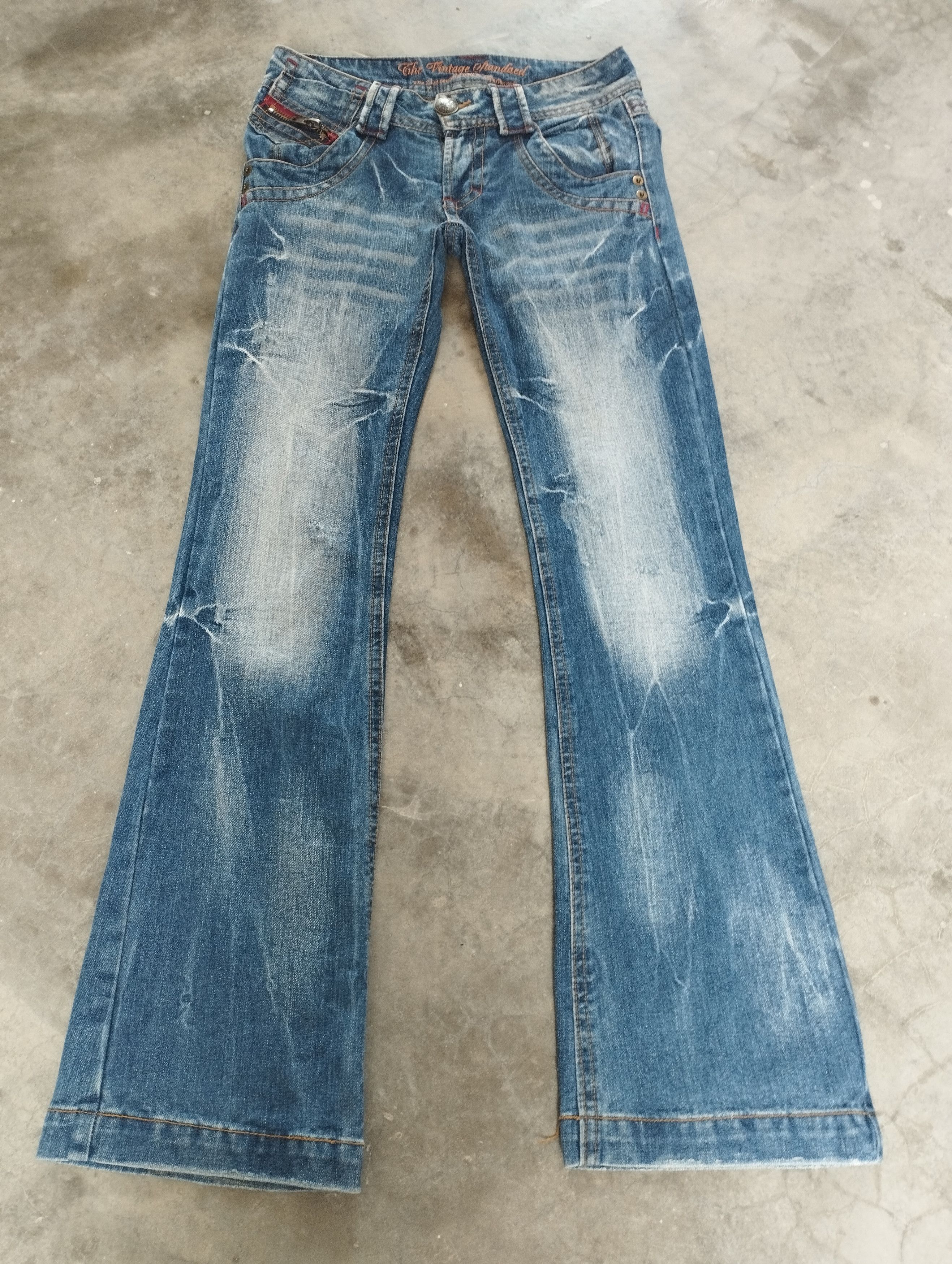 If Six Was Nine 2000s Japanese Archives Original Jeans Flare Jeans Size US 28 / EU 44 - 2 Thumbnail