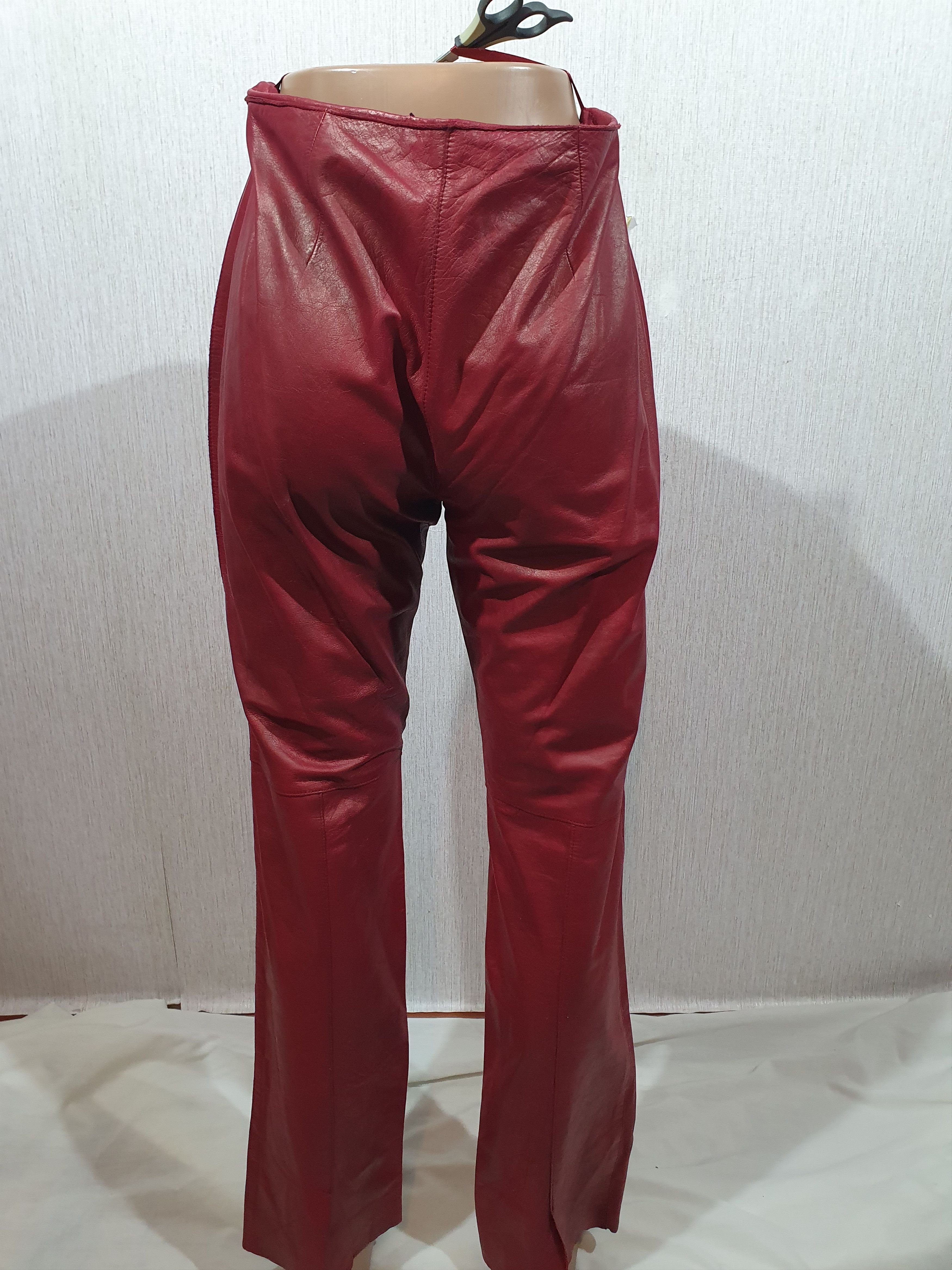 Genuine Leather leather pants Size 40" / US 18 - 2 Thumbnail