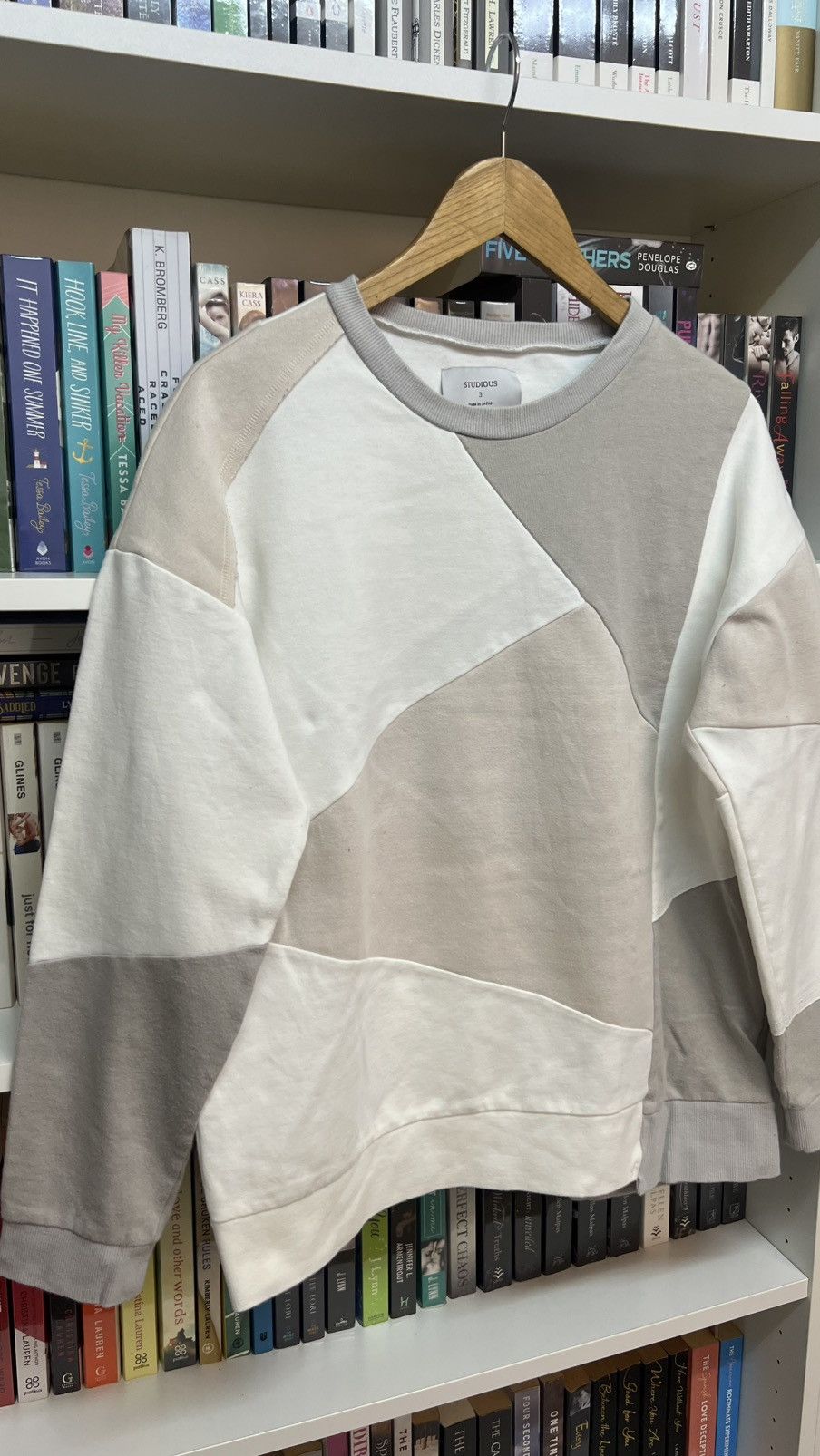Japanese Brand STUDIOUS Japan Patchwork Sweater Size US M / EU 48-50 / 2 - 2 Thumbnail