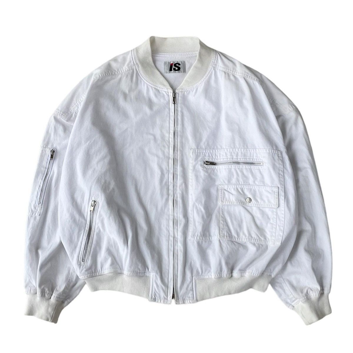 Issey Miyake ISSEY MIYAKE Care Label Bomber Jacket Size US L / EU 52-54 / 3 - 2 Thumbnail