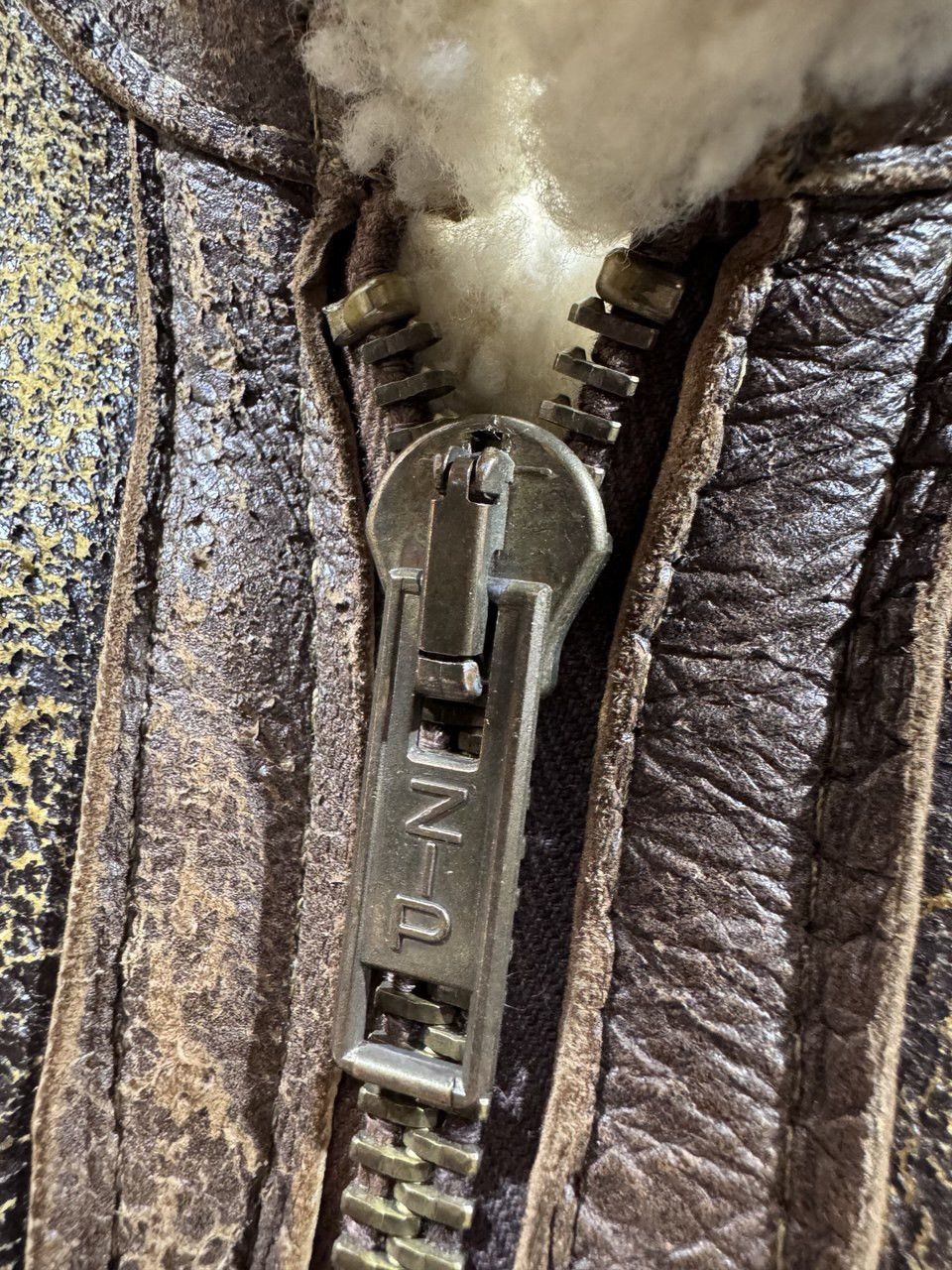 Other F16 Type Aviation Air Force US Army Style Sheepskin Jacket Size US M / EU 48-50 / 2 - 13 Thumbnail