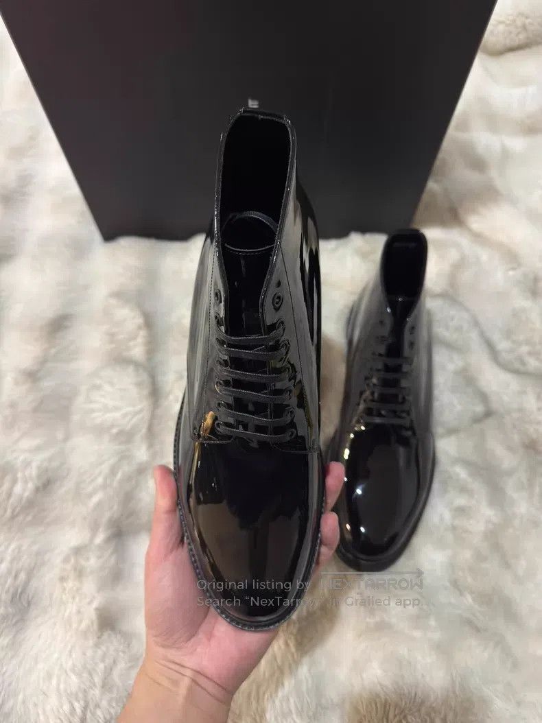 Saint Laurent Paris Saint Laurent Paris Men's Laced Boots Size US 9 / EU 42 - 6 Thumbnail