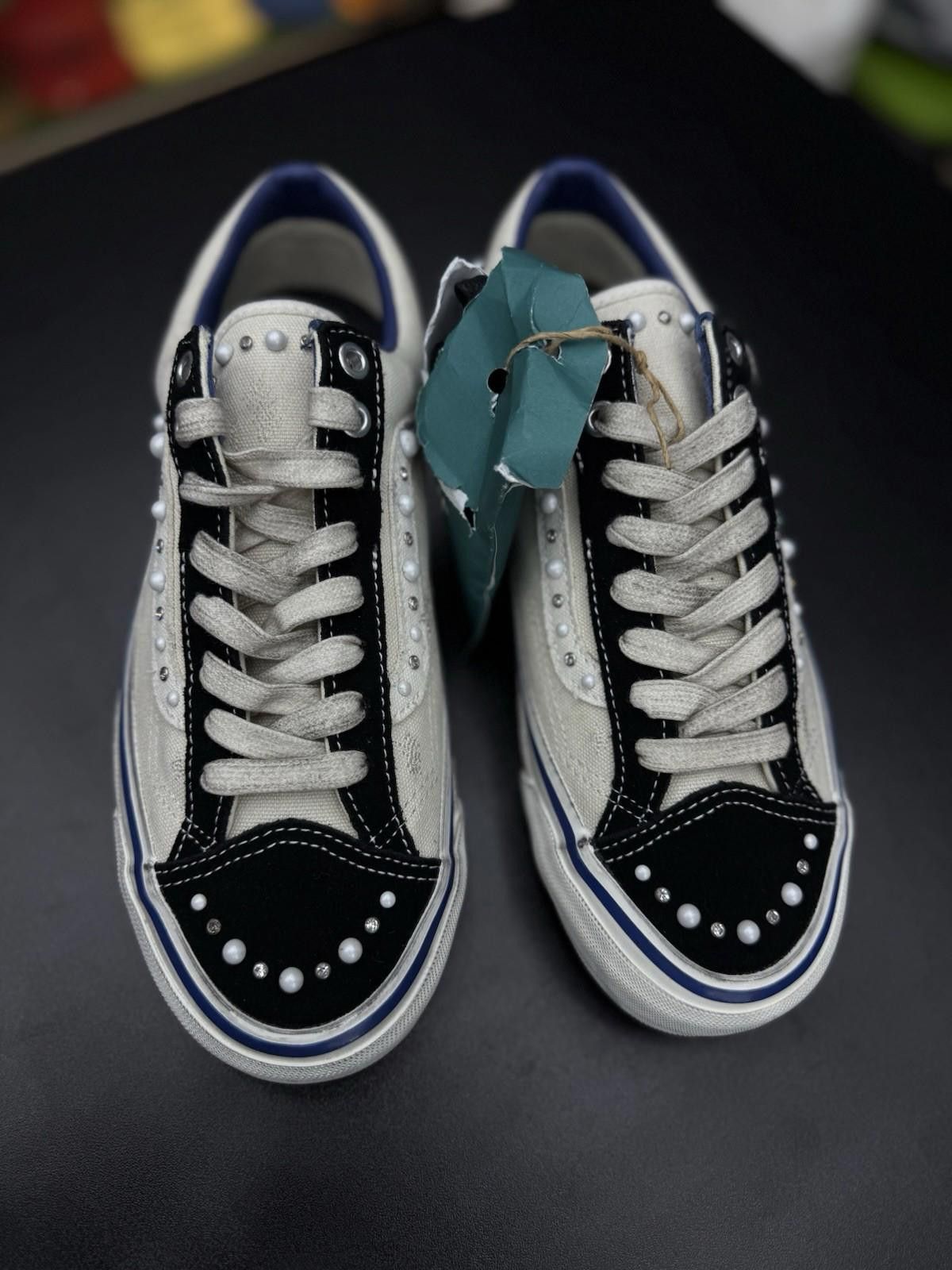 Vans 🫧 SAMPLE Vans Old Skool 36 “Pearlized Marshmallow” 7.5M Size US 7.5 / EU 40-41 - 8 Thumbnail