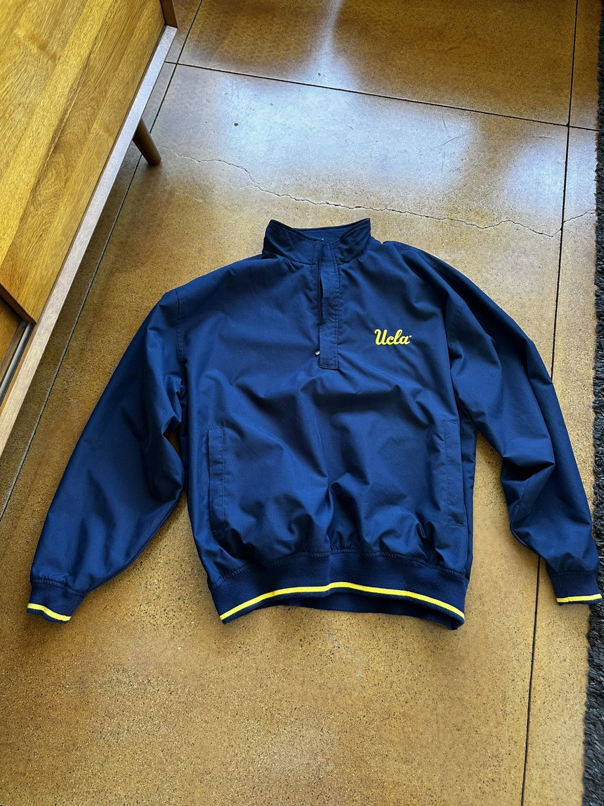 Other Vintage UCLA embroidered quarter zip windbreaker Size US XL / EU 56 / 4 - 1 Thumbnail