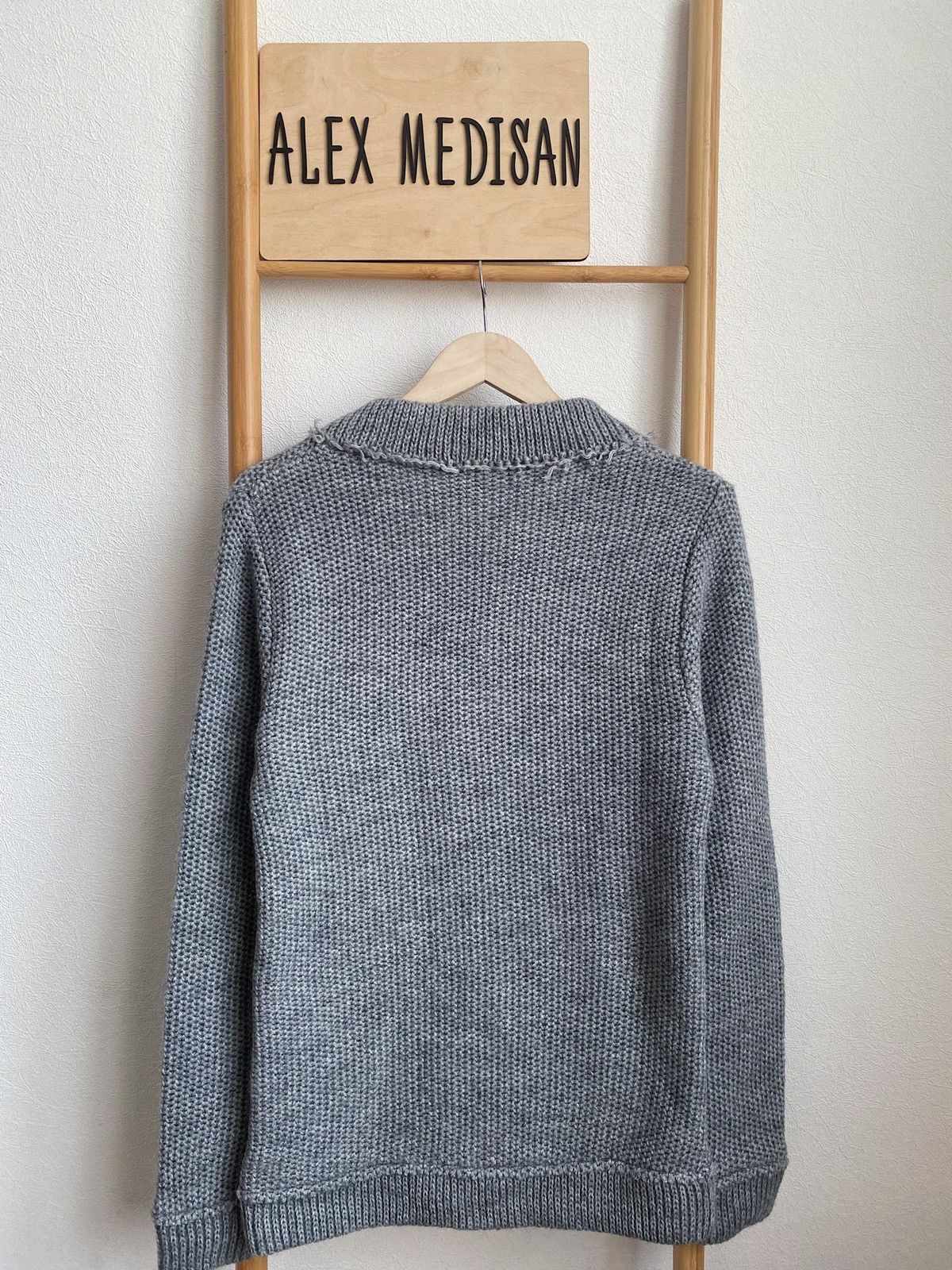 Absolut Joy Absolut Joy Wool Knit Sweater Made In Italy Size L Size US L / EU 52-54 / 3 - 6 Thumbnail