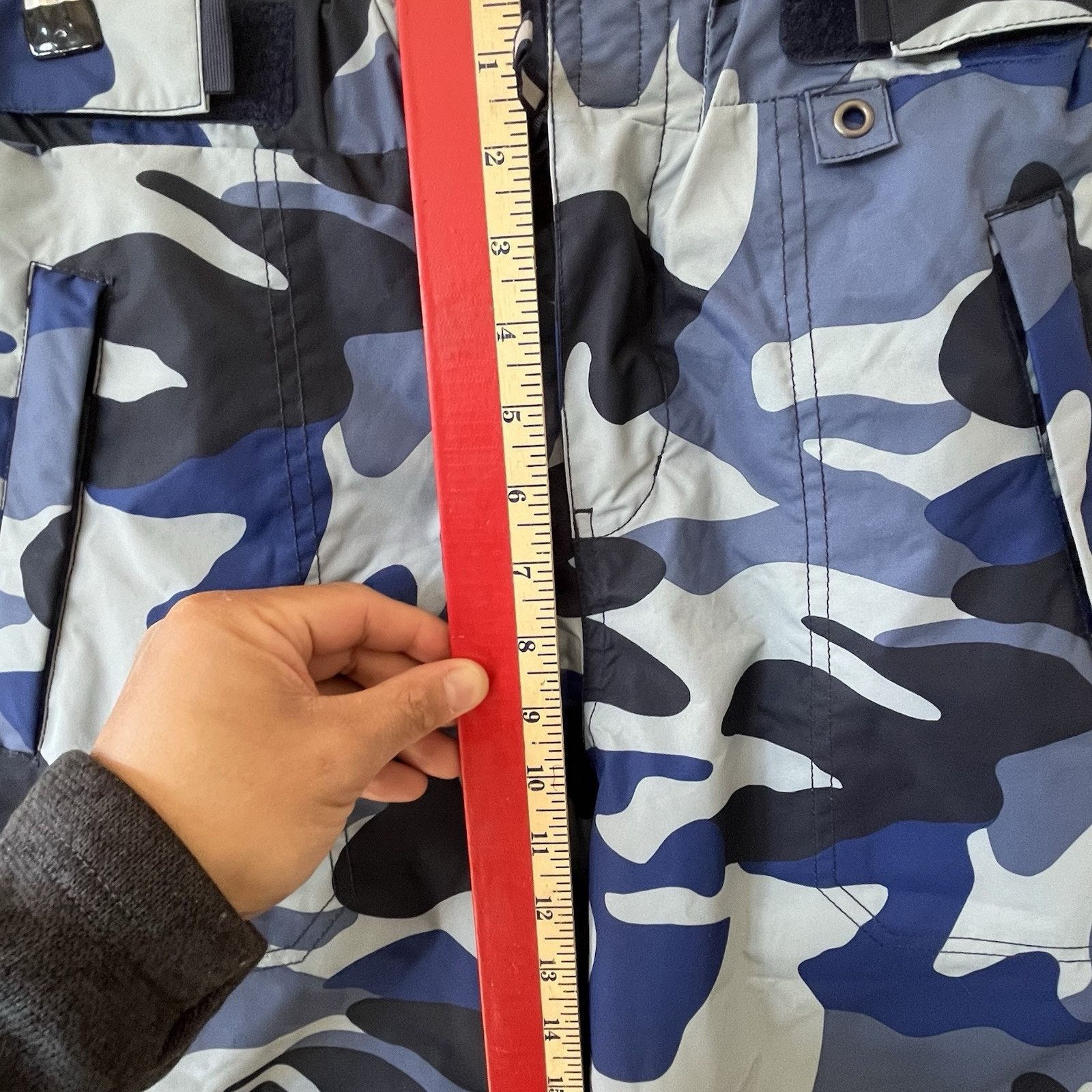 Boden Boden Snow Ski Pants Blue Camouflage Boys 11-12 Years NWOT Size ONE SIZE - 4 Thumbnail