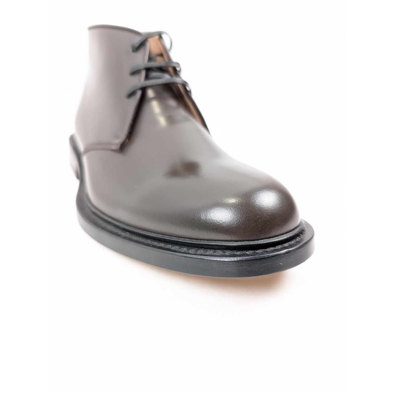 Bottega Veneta o1rshd1 Tokyo Brush Calf Leather Boots in Ebony Size US 11 / EU 44 - 5 Thumbnail
