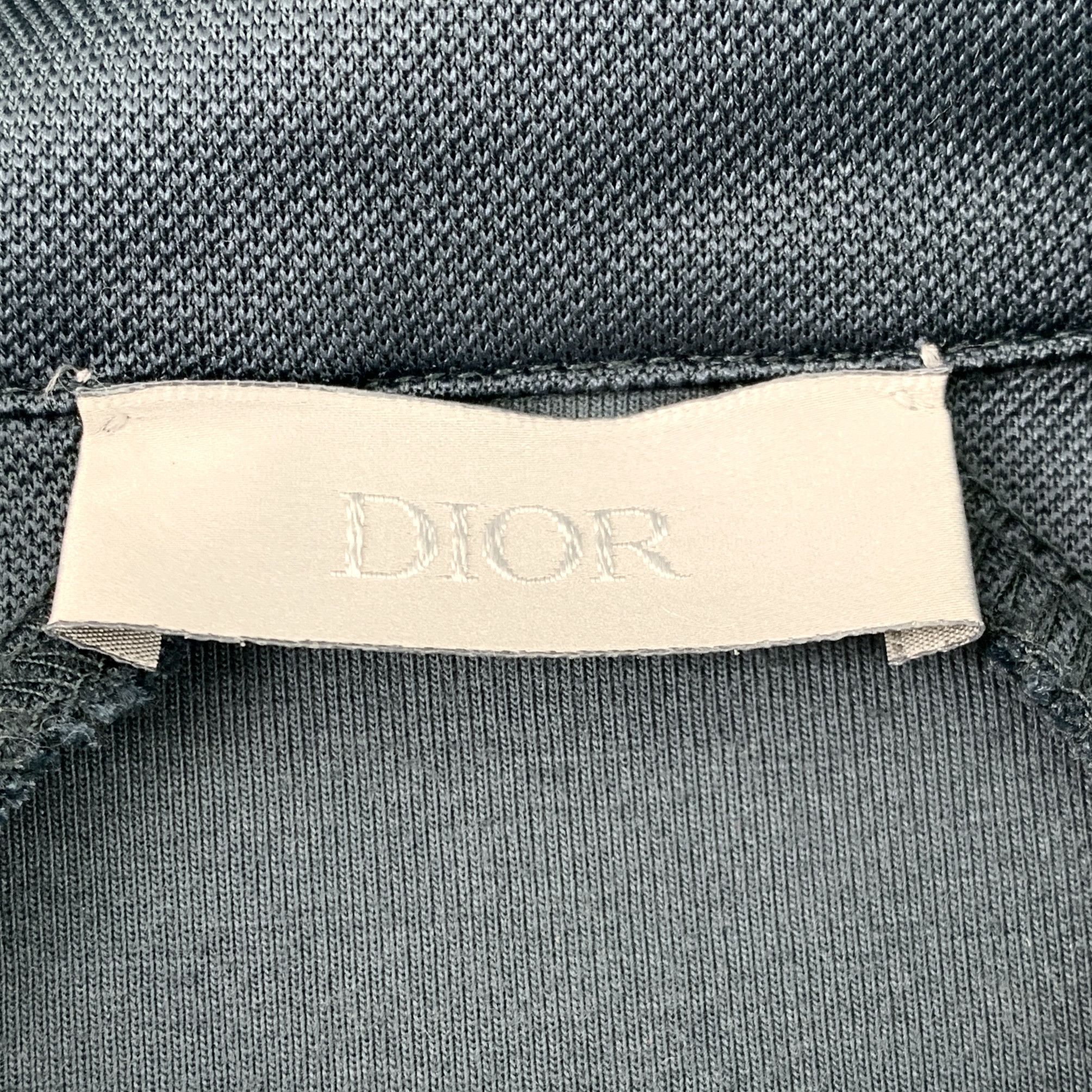 Dior Dior Dark Green Logo Badge Zip-Up Jacket (Size XXS) Size XXS / US 00 / IT 34 - 5 Thumbnail