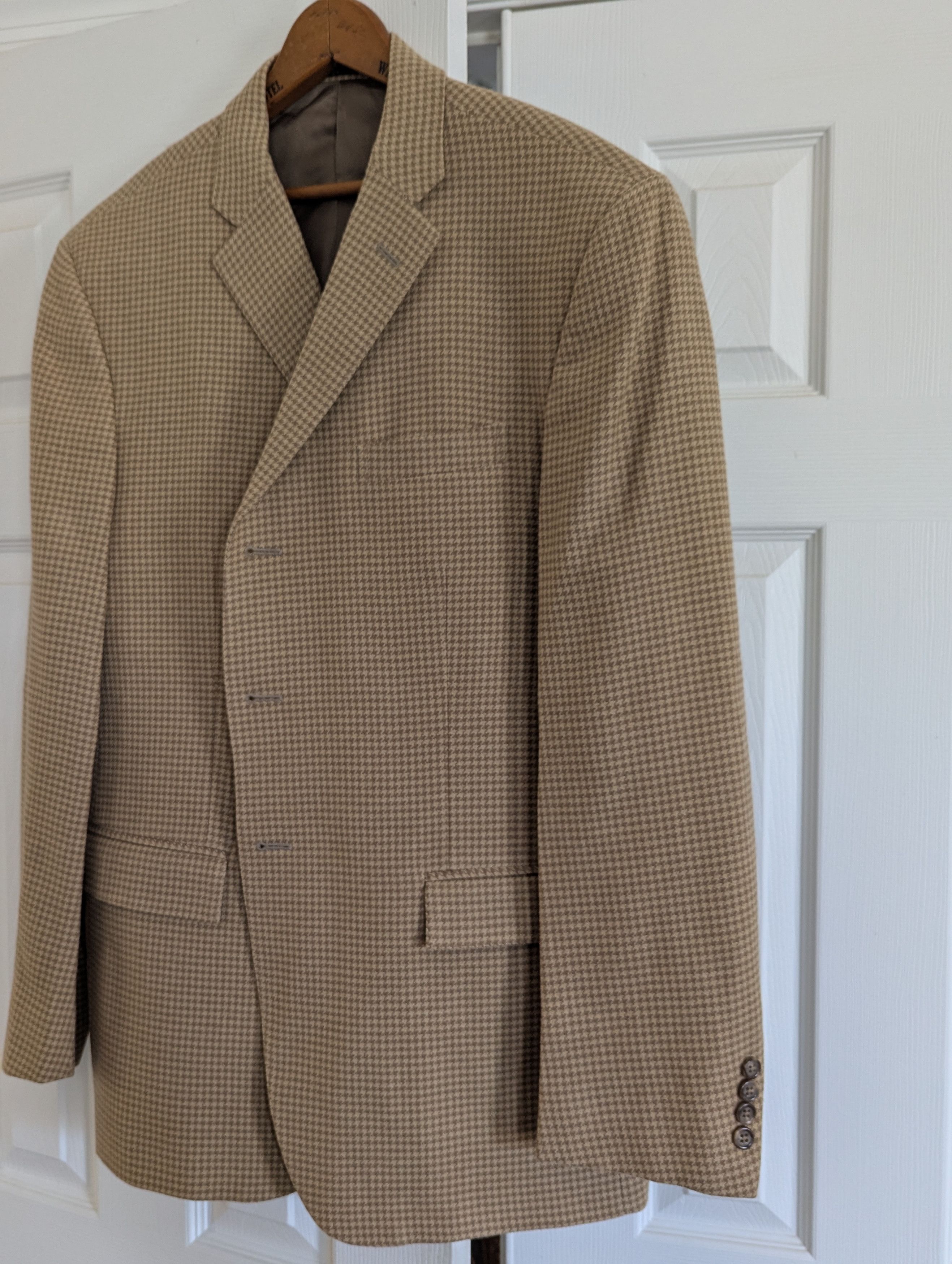 Polo Ralph Lauren Vintage Italian Wool Blazer Size 44L - 6 Thumbnail