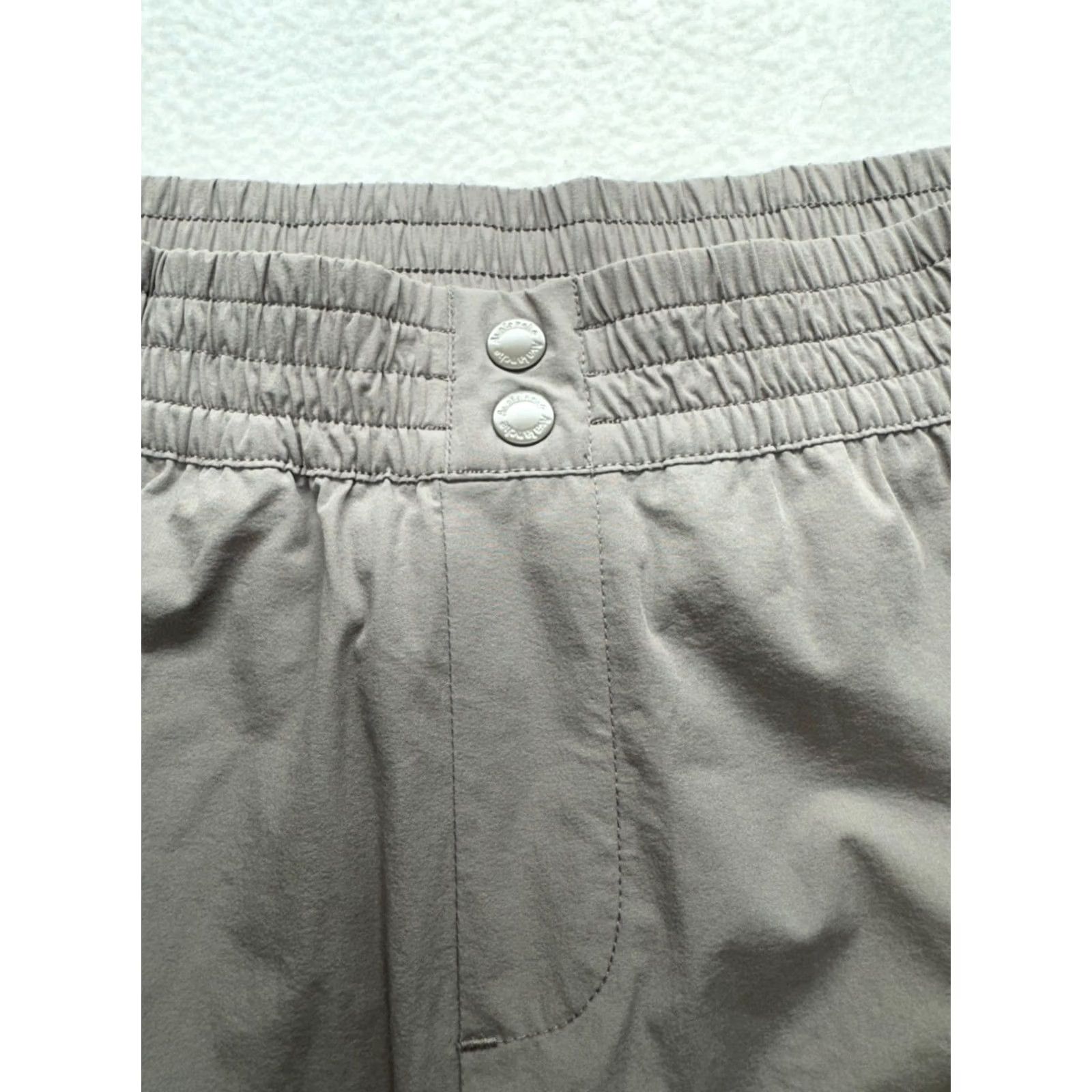 Avalanche Avalanche Hiking Pants Womens M Gray Nylon Spandex Lightweight Elastic Waist Jogger Style - Casual - All Season - Machine Washable Size 32" / US 10 / IT 46 - 3 Thumbnail