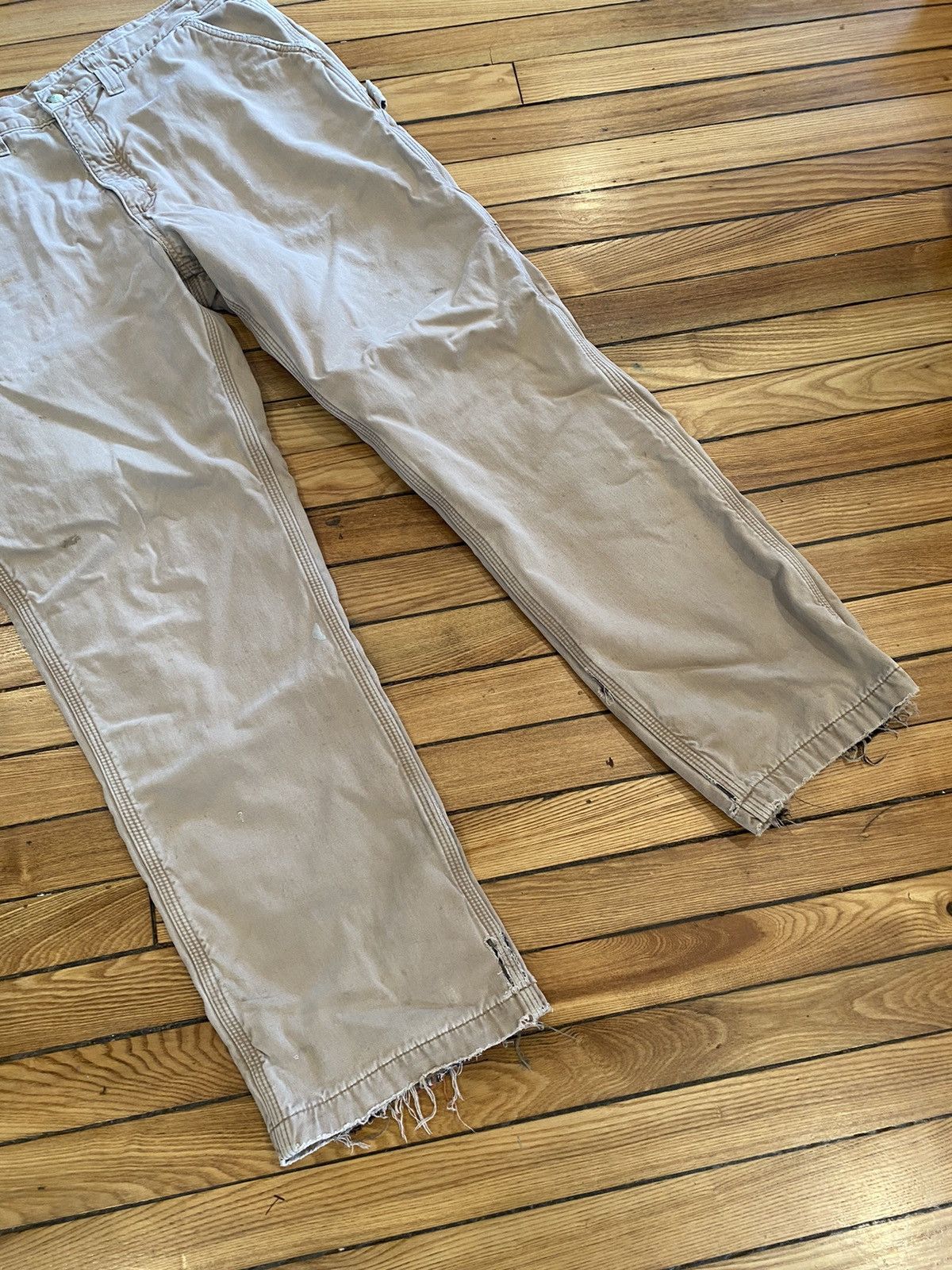 Carhartt Carhartt blanket lined distressed work pants 40-32 Size US 40 / EU 56 - 6 Thumbnail