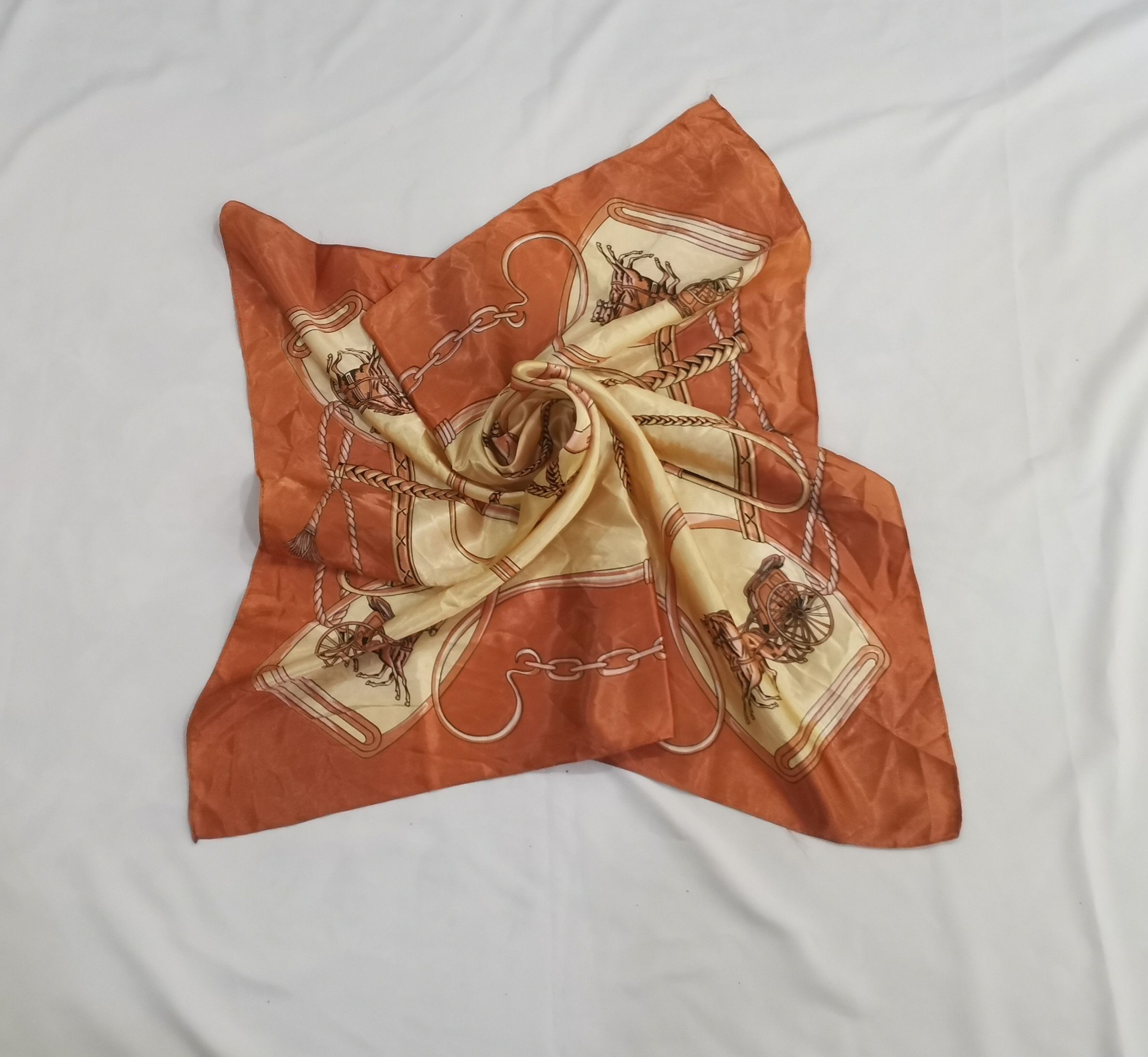 Vintage Rare vintage luxury scarves nice design Size ONE SIZE - 3 Thumbnail