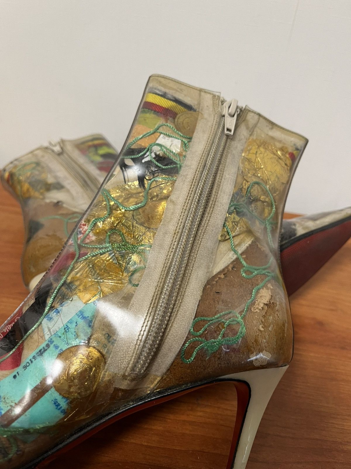 Christian Louboutin × Vintage Christian Louboutin Trash Boots 2012 Icon Size US 7 / IT 37 - 9 Thumbnail