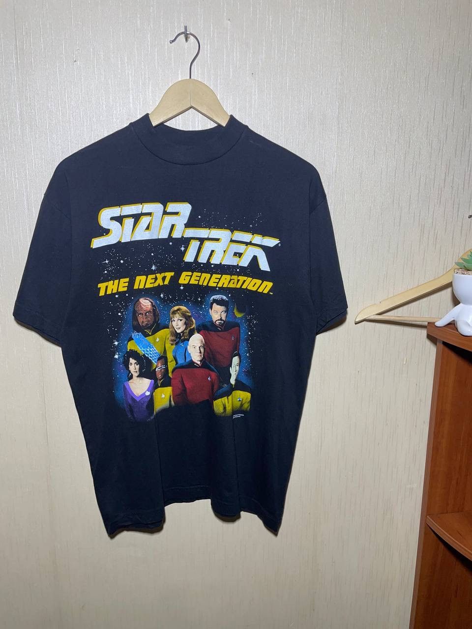 Cartoon Network × Vintage Star Trek The Next Generation Vintage 1994 T Shirt Size US L / EU 52-54 / 3 - 1 Thumbnail