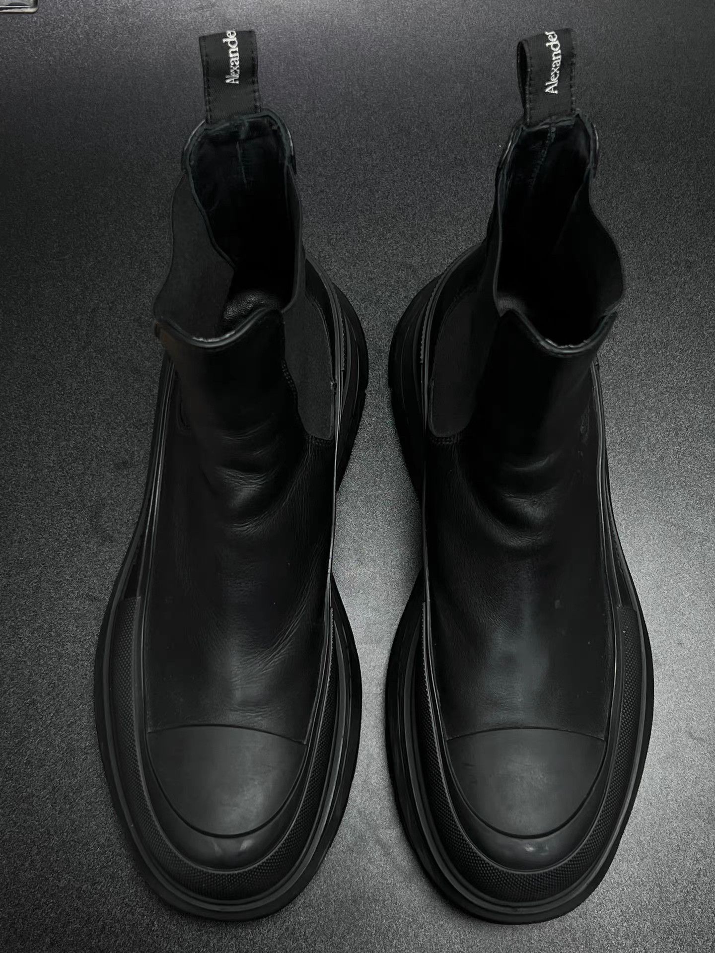 MCQ MCQ Alexander McQueen High Top Chelsea Boots K15 Size US 11 / EU 44 - 3 Thumbnail