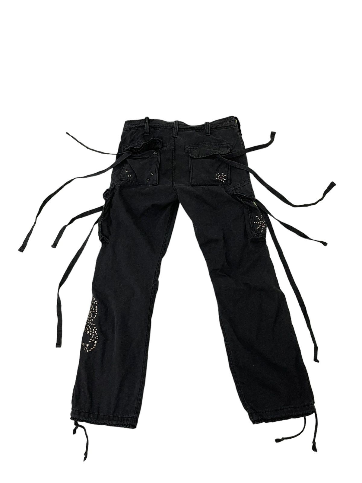 Japanese Brand Cargo Pant Royal Blue Regular Fit 6🟦9 Size US 33 - 12 Thumbnail