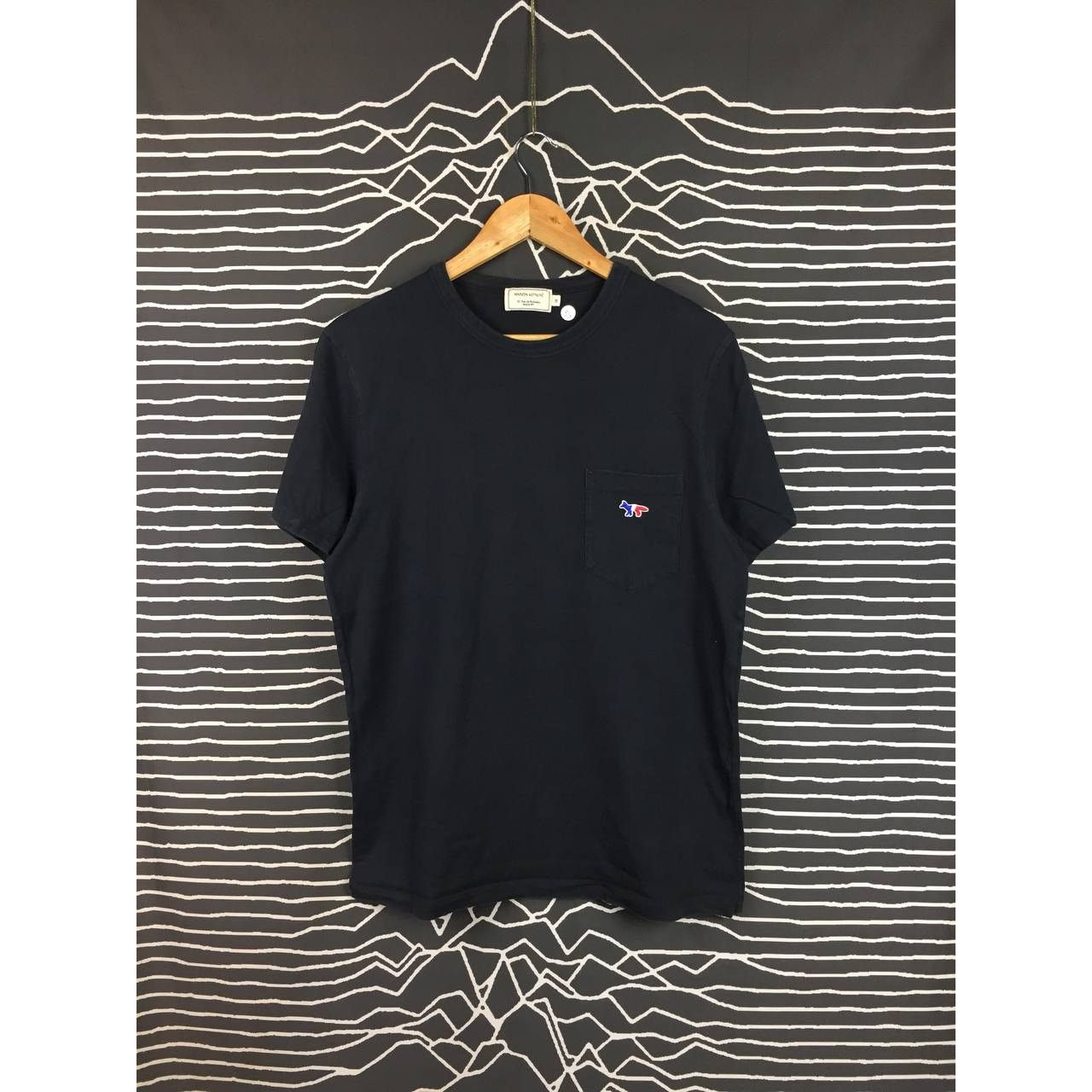 Vintage Maison Kitsune Made In Portugal Pocket Tee Size M Size US M / EU 48-50 / 2 - 2 Thumbnail