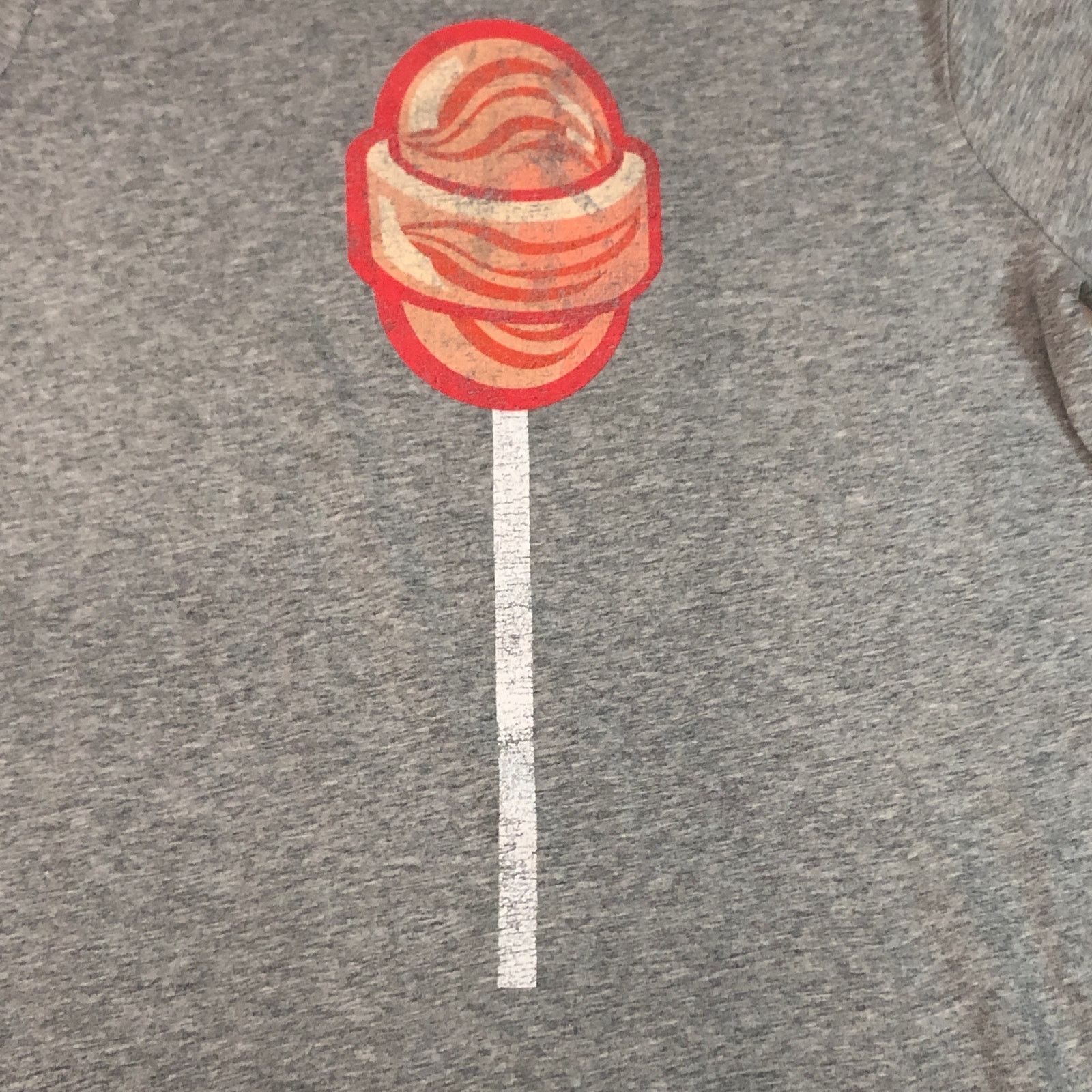 Other Tootsie Roll Lollipop Graphic Tee Candy Gray Men's size M Size US M / EU 48-50 / 2 - 5 Thumbnail