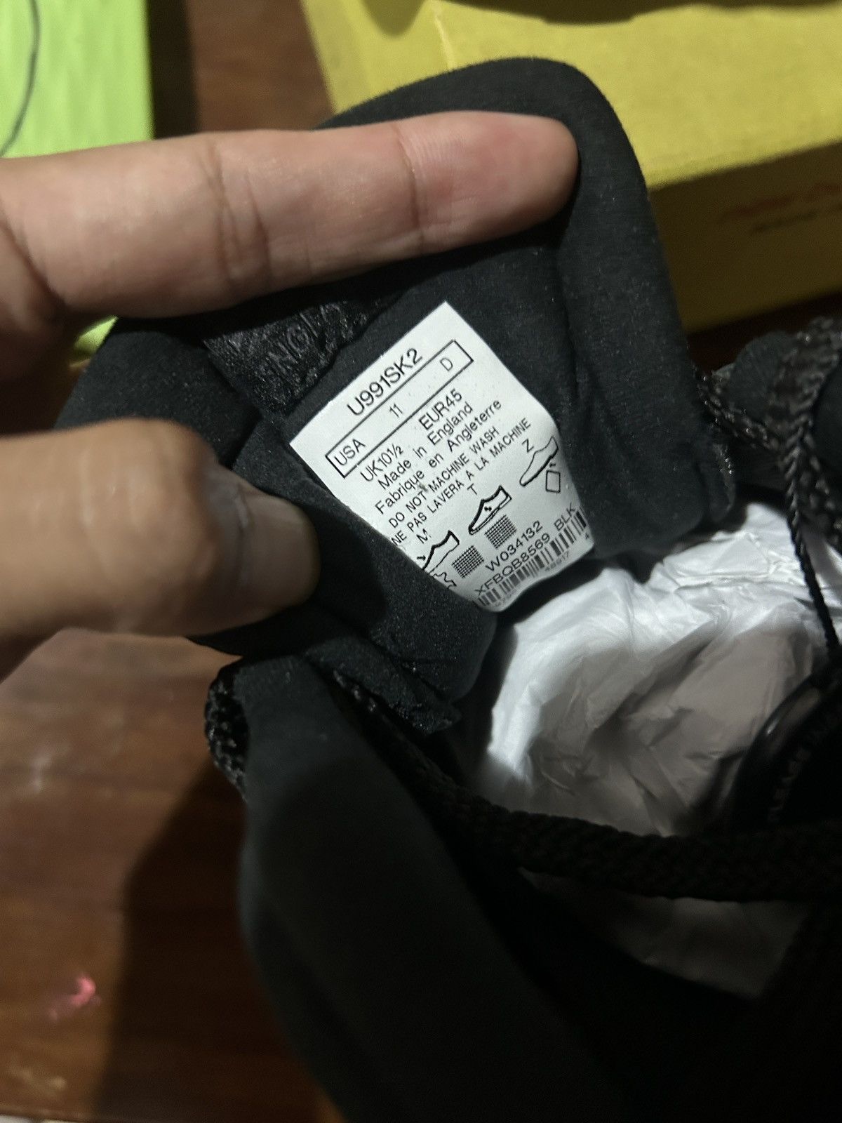 New Balance × Stone Island New balance 991v2 stone island ghost pack black Size US 11 / EU 44 - 8 Thumbnail