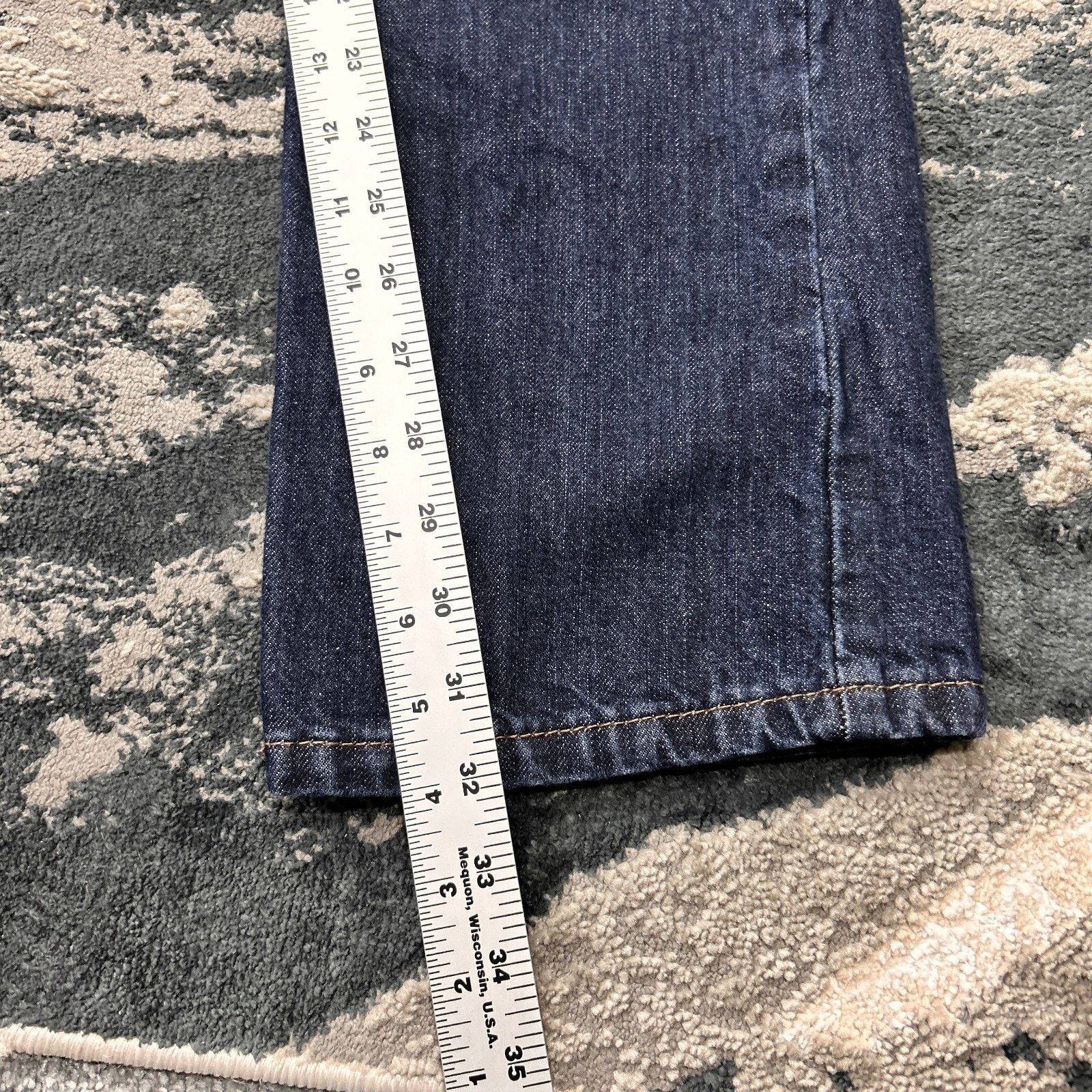 CINCH Cinch Miller Jeans Womens 29x32 Blue Denim Straight Leg Size 29" - 10 Thumbnail