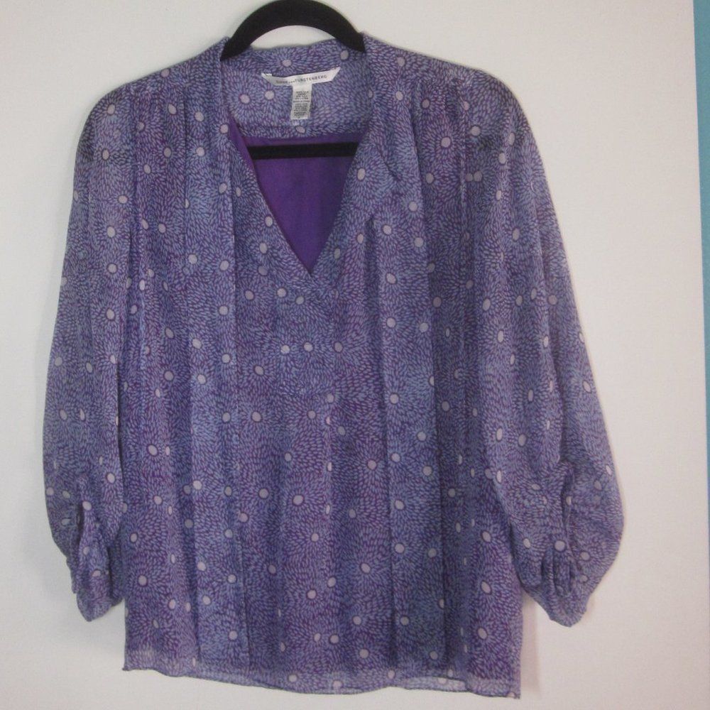 Diane von Furstenberg Diane Von Furstenberg Silk Top Size 2 Size XS / US 0-2 / IT 36-38 - 6 Thumbnail