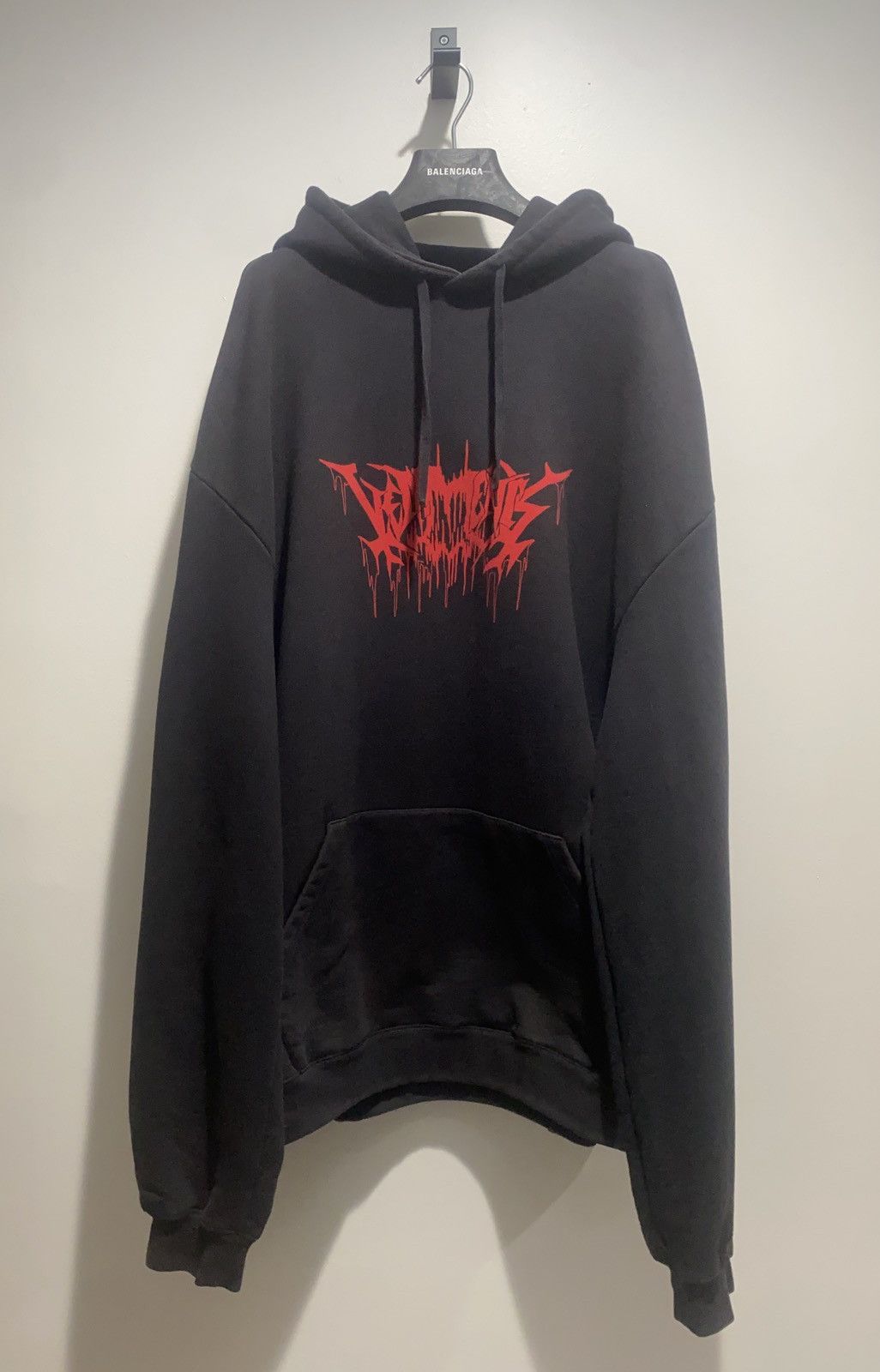 Vetements Vetements FW18 Heavy Metal Tour Hoodie Size US M / EU 48-50 / 2 - 1 Thumbnail