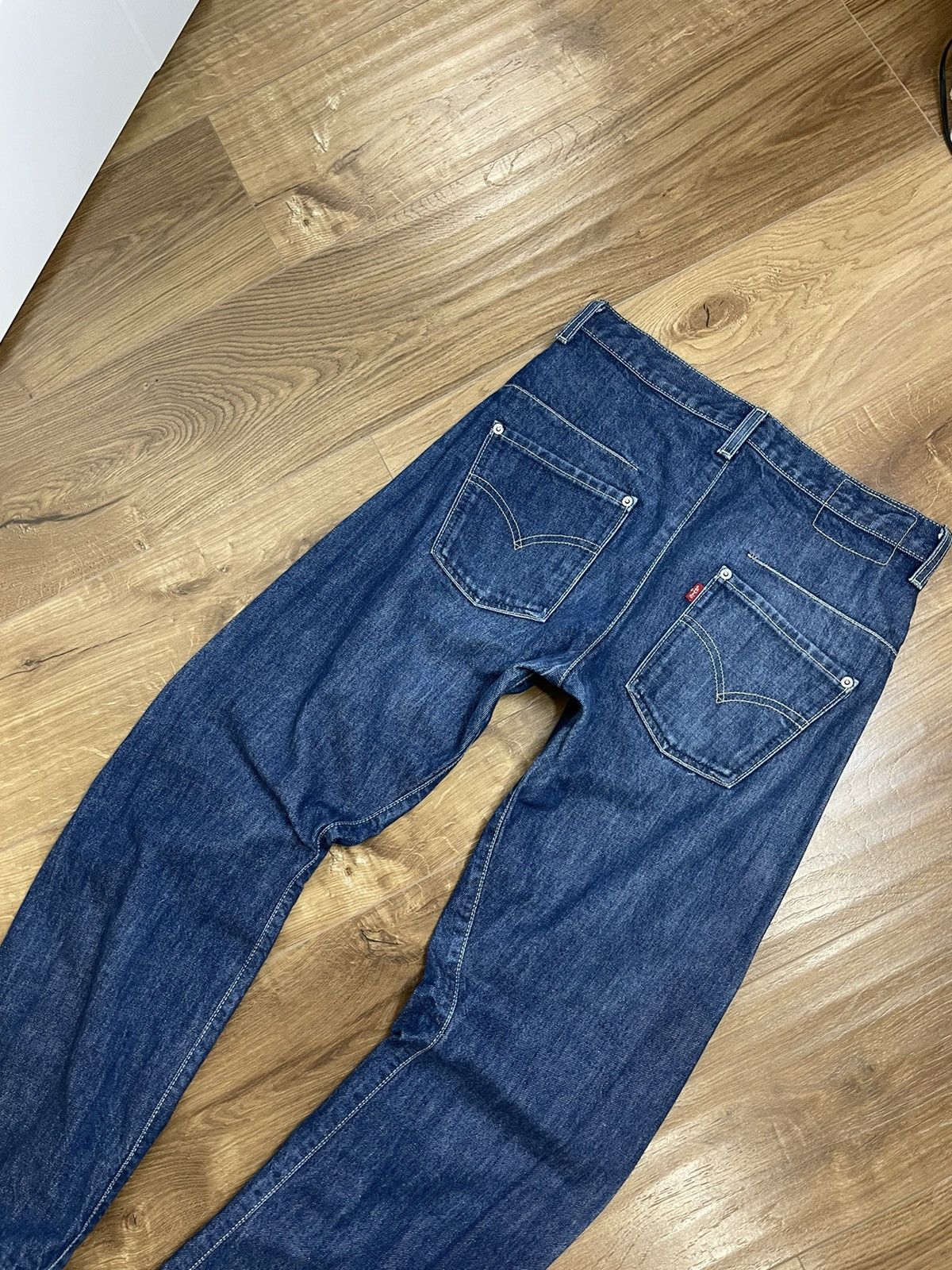 Levi's Vintage Levi’s 835 Blue Denim Straight Cowboy Jeans Pants Size US 30 / EU 46 - 15 Thumbnail