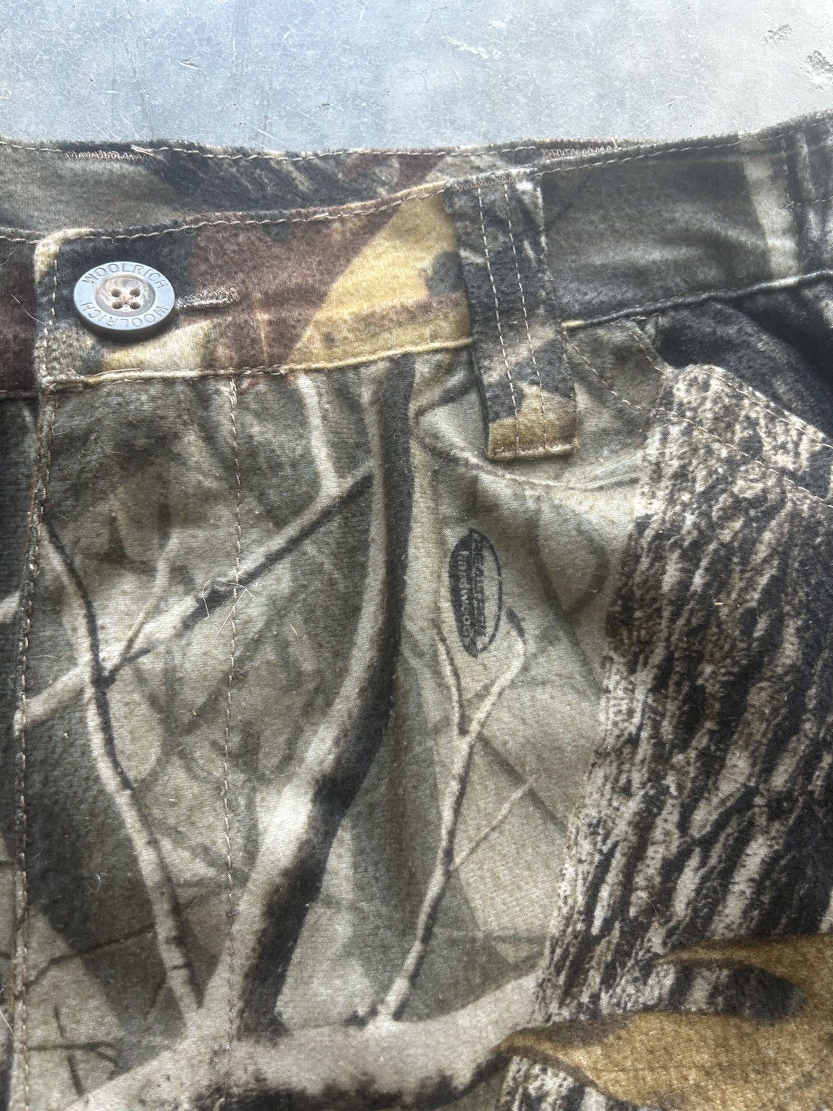 Realtree × Vintage × Woolrich Woolen Mills Vintage Y2K Woolrich Realtree Camo Cargo Pants Size US 31 - 6 Thumbnail