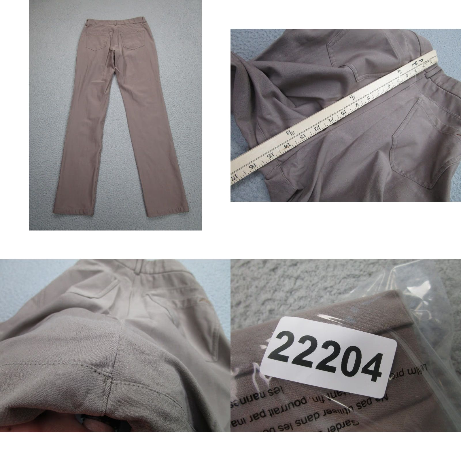 KJUS KJUS Imani 5 Pocket Pants Womens Medium Brown Slim Fit Golf Stretch Chino Size 32" / US 10 / IT 46 - 10 Thumbnail