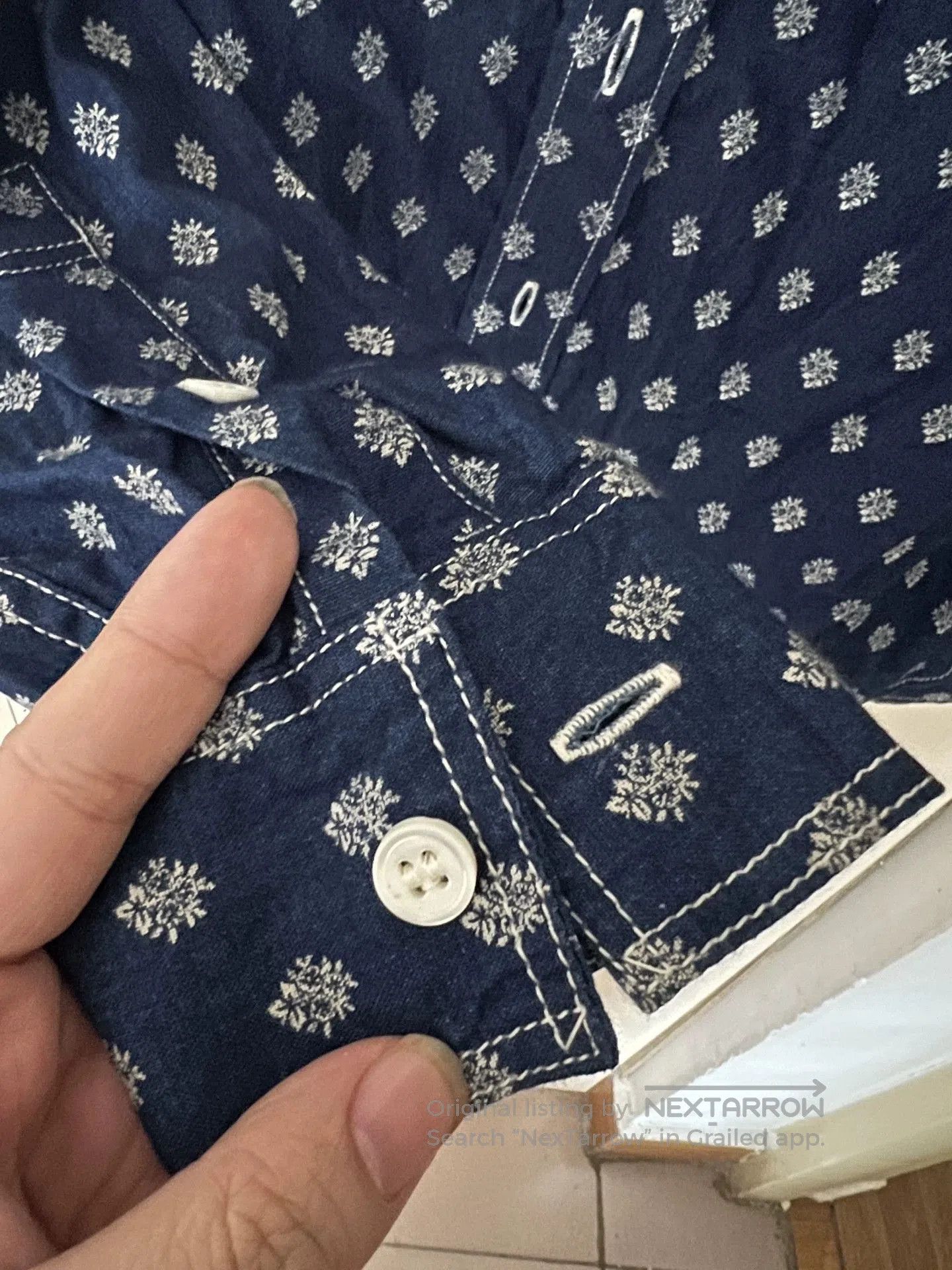 Pure Blue Japan Take5 Collaboration Blue Dye Shirt. Size US M / EU 48-50 / 2 - 9 Thumbnail