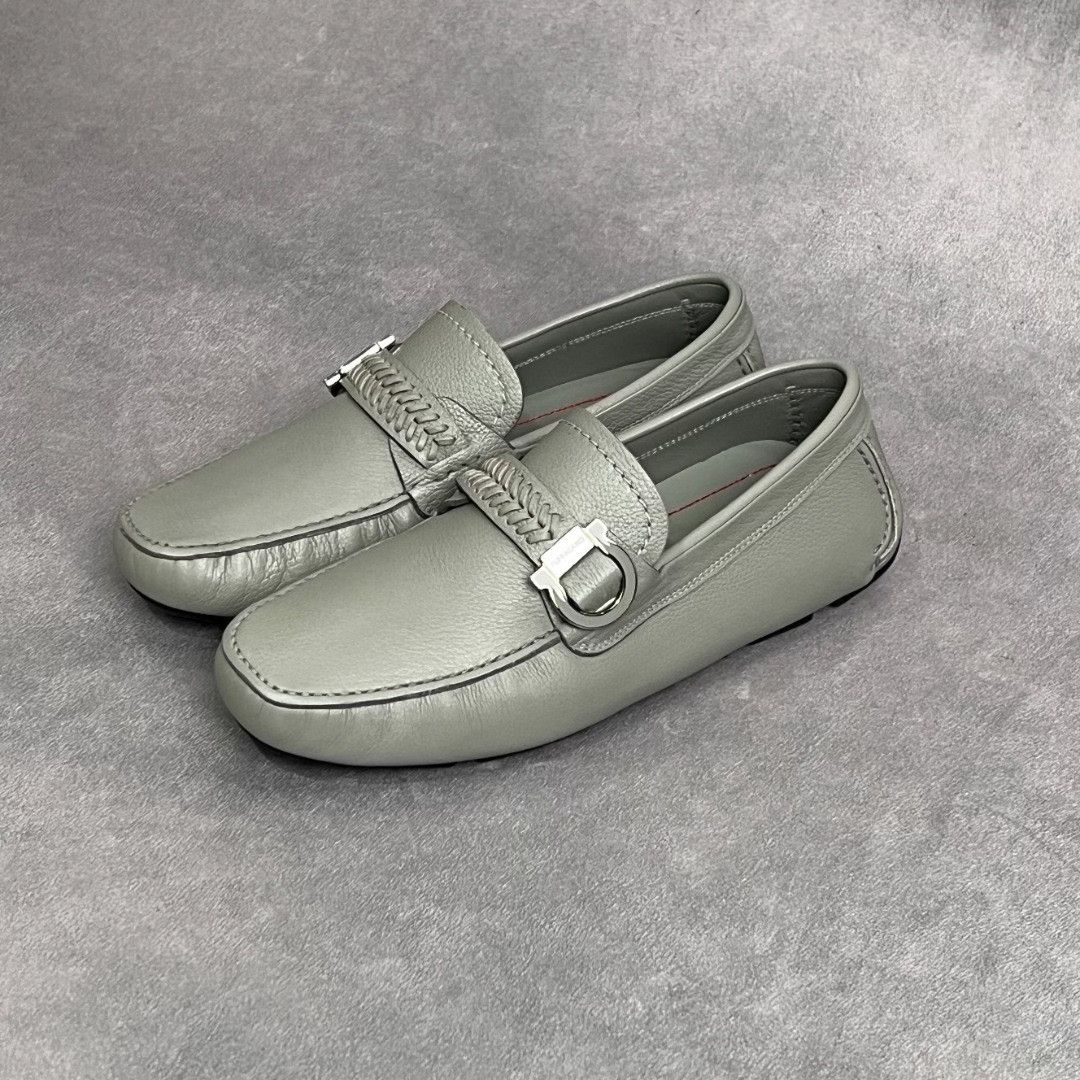 Salvatore Ferragamo Salvatore Ferragamo Leather Green Lowtop Sneakers 7 Men Size US 7 / EU 40 - 1 Thumbnail