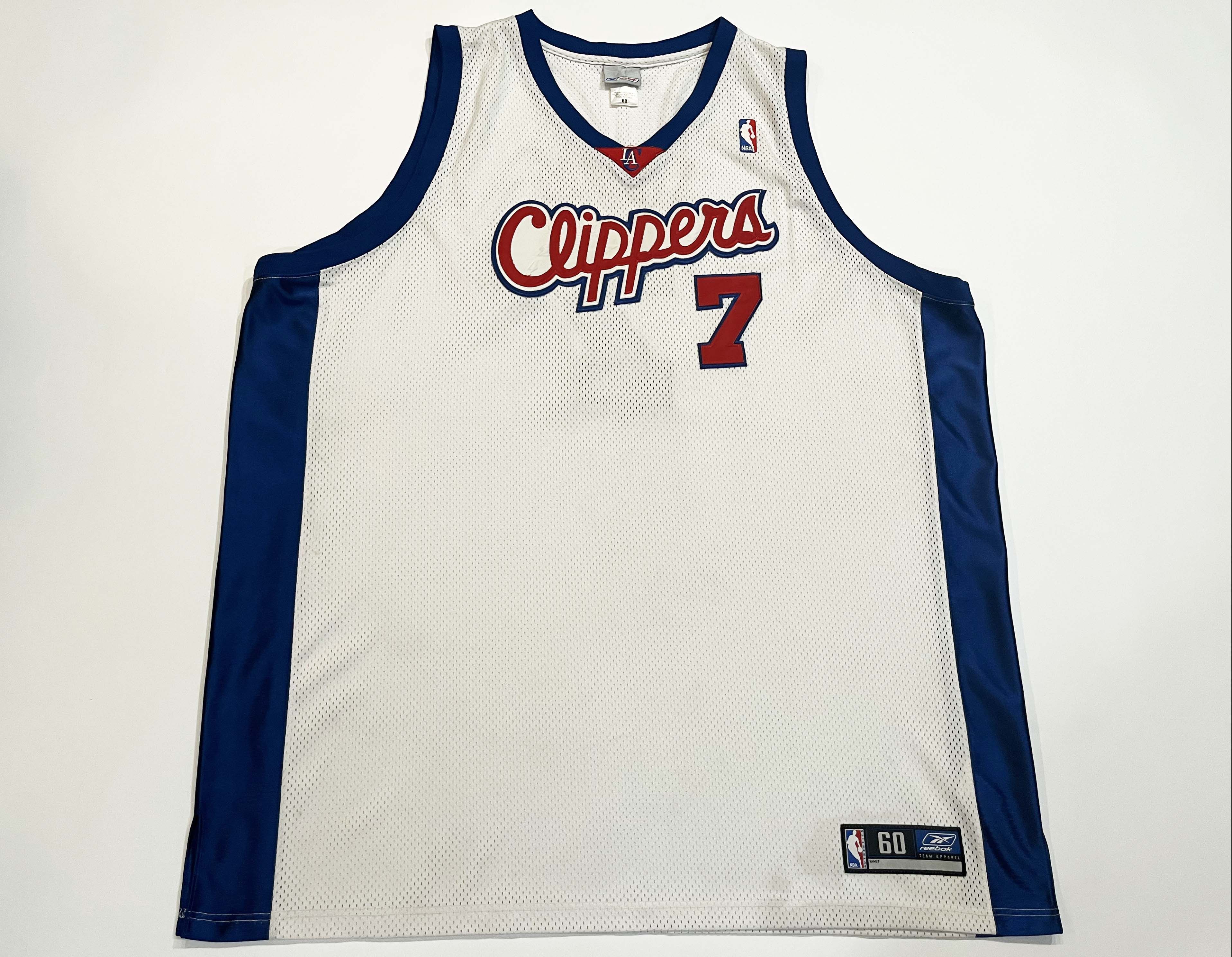 NBA × Reebok Reebok Authentic NBA Los Angeles Clippers ODOM #7 Jersey Size US XXL / EU 58 / 5 - 1 Thumbnail
