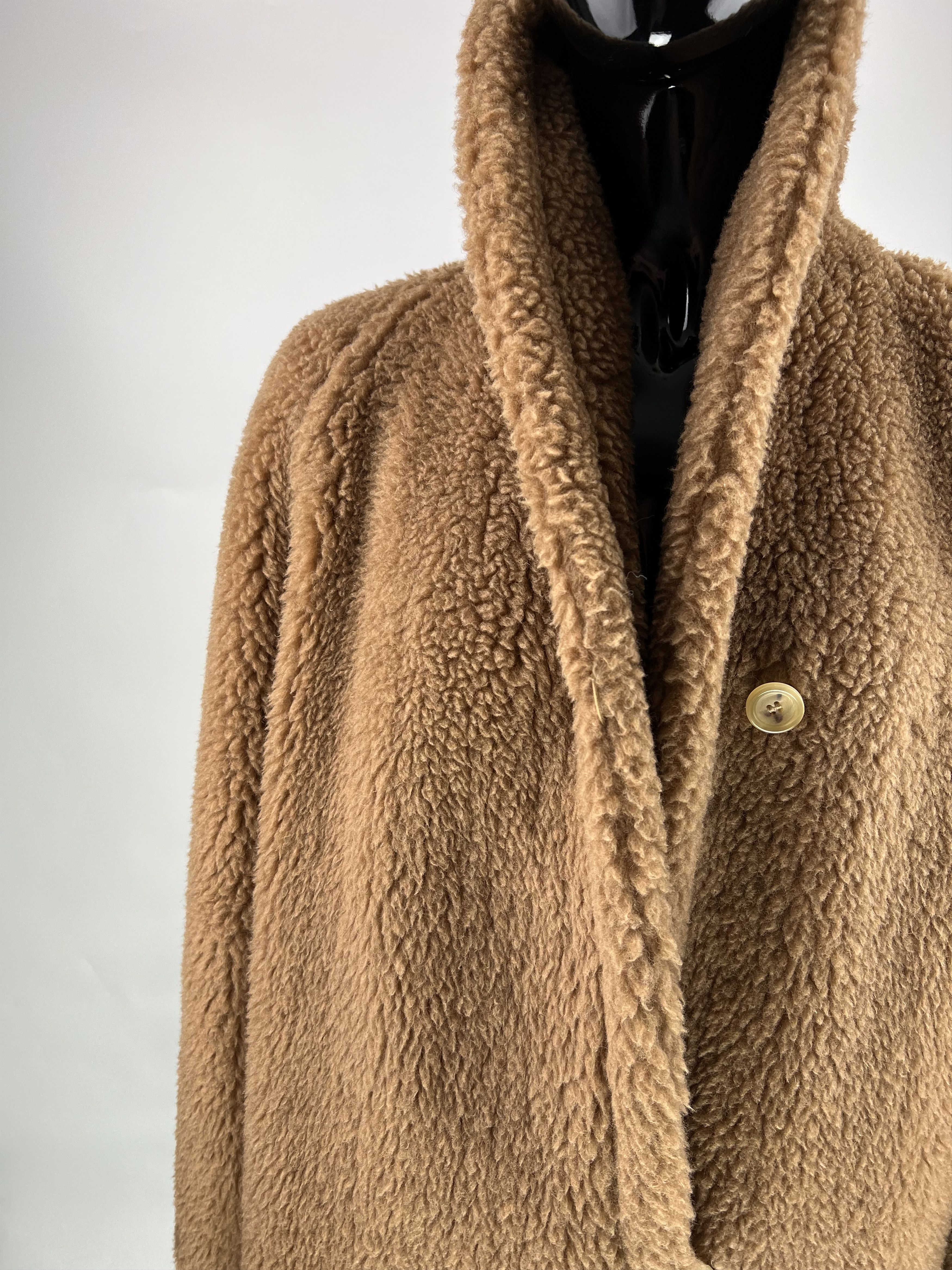 Max Mara Max Mara Teddy Bear Icon Camel Hair And Silk Blend Coat Size M / US 6-8 / IT 42-44 - 5 Thumbnail