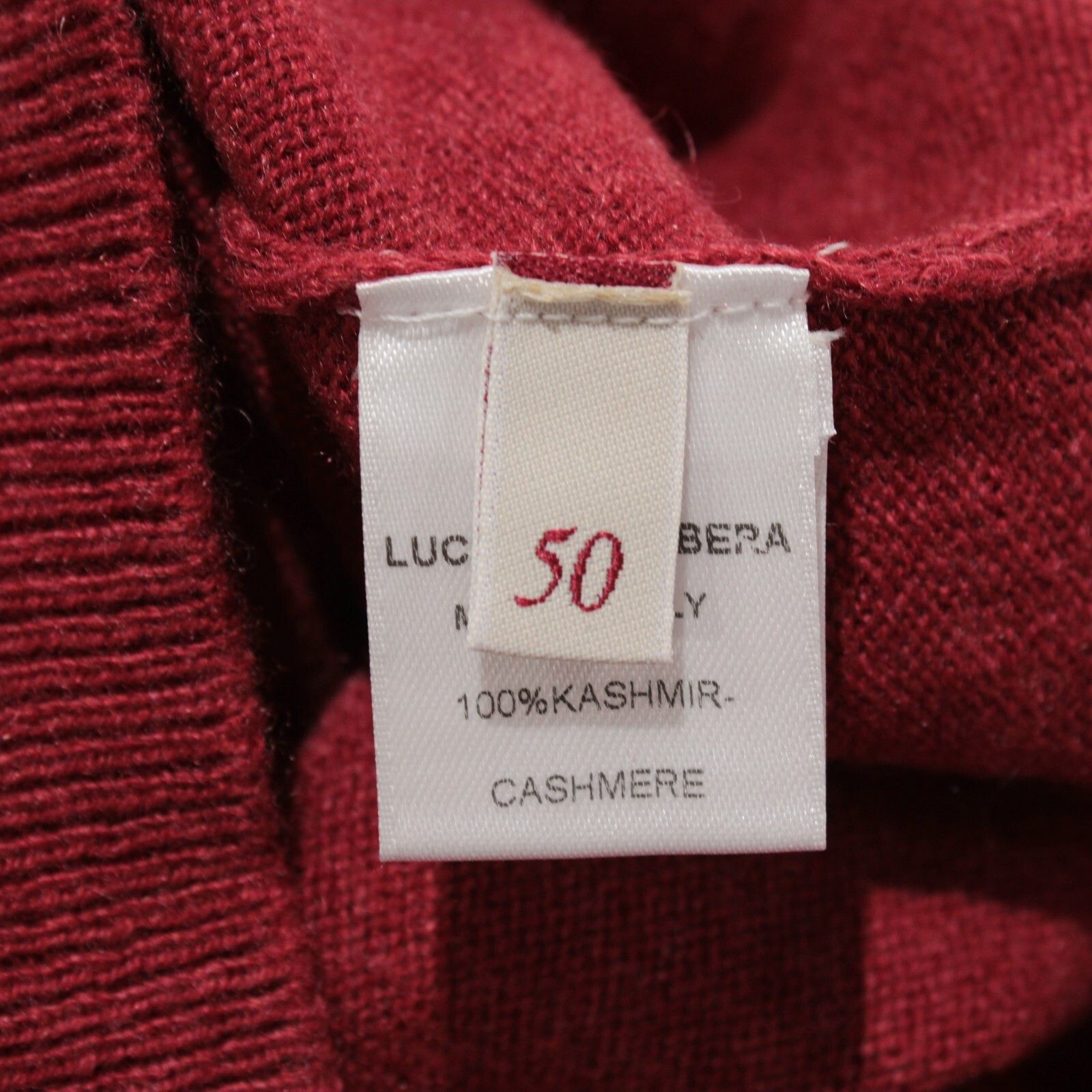 Luciano Barbera Luciano Barbera Sweater Size US M in Red Size US M / EU 48-50 / 2 - 8 Thumbnail